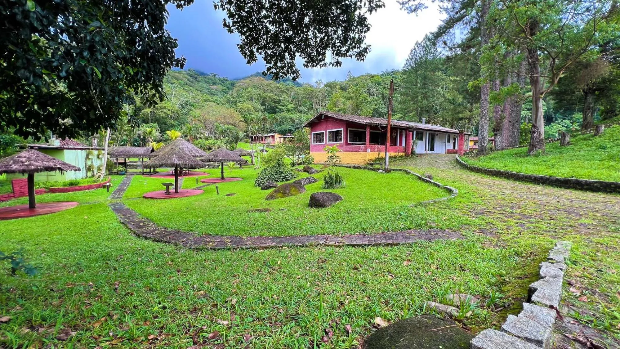 Natural landscape in Pousada Ananda Parivara