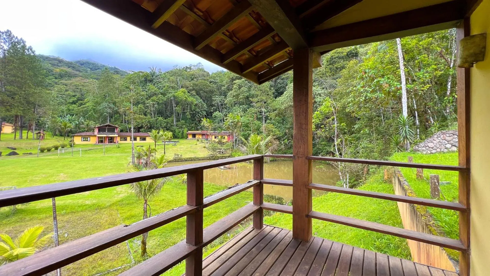 Balcony/Terrace in Pousada Ananda Parivara