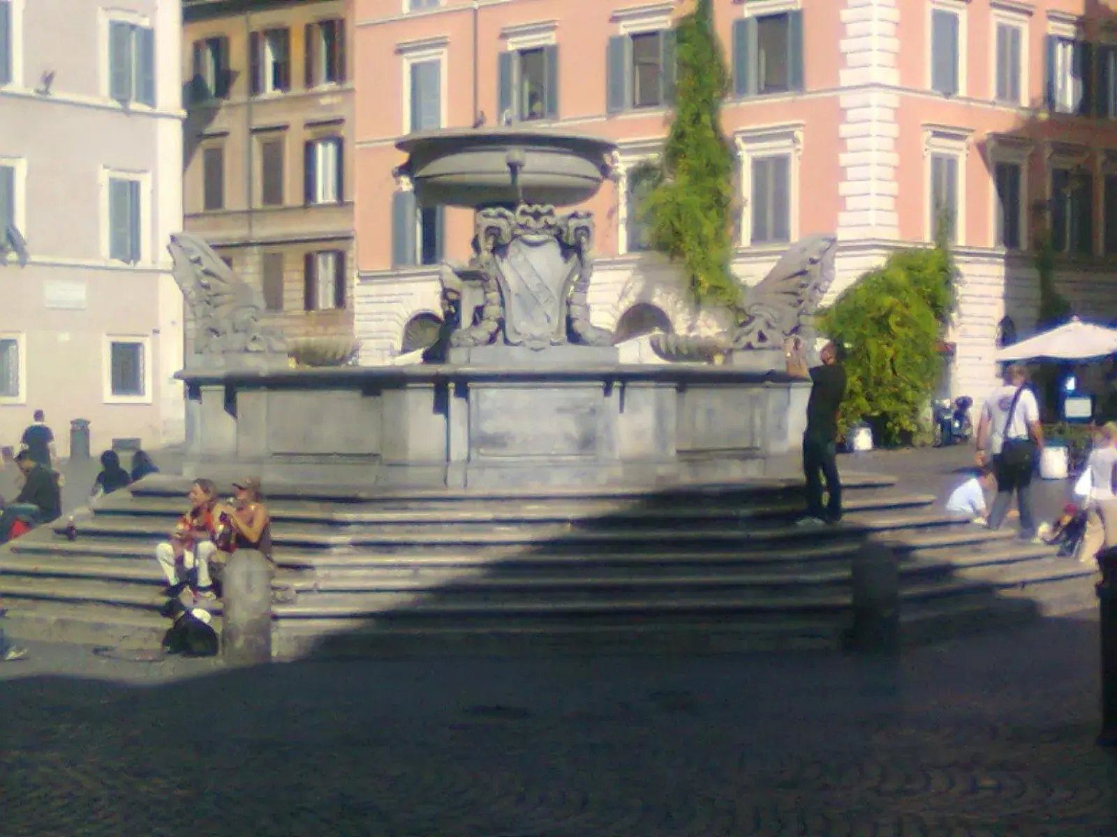 Landmark view in B&B Ventisei Scalini A Trastevere Landmark view in B&B Ventisei Scalini A Trastevere