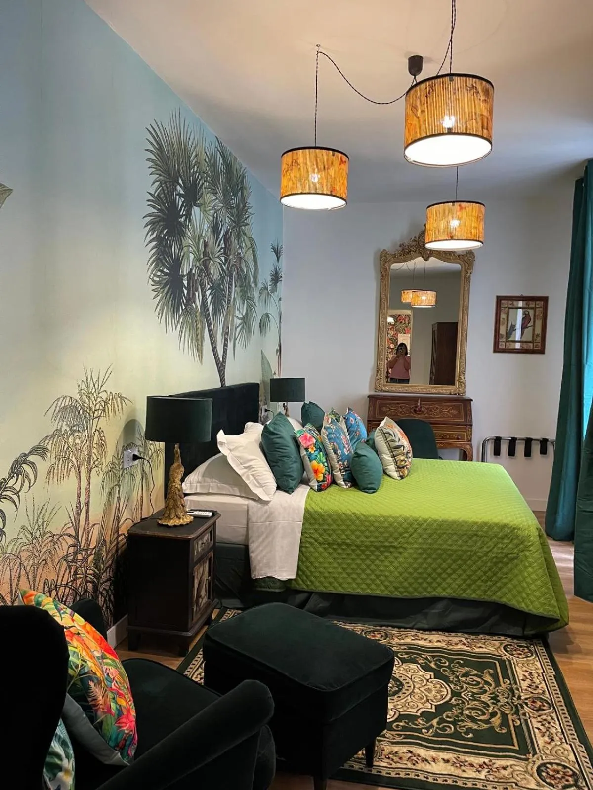 Bedroom, Bed in B&B Ventisei Scalini A Trastevere