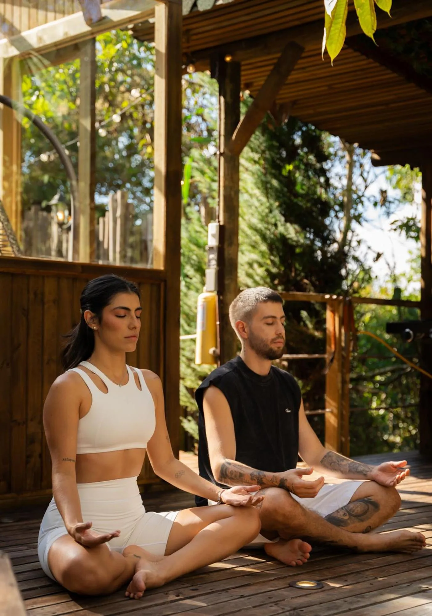 Patio in BubbleSky Glamping Guatapé