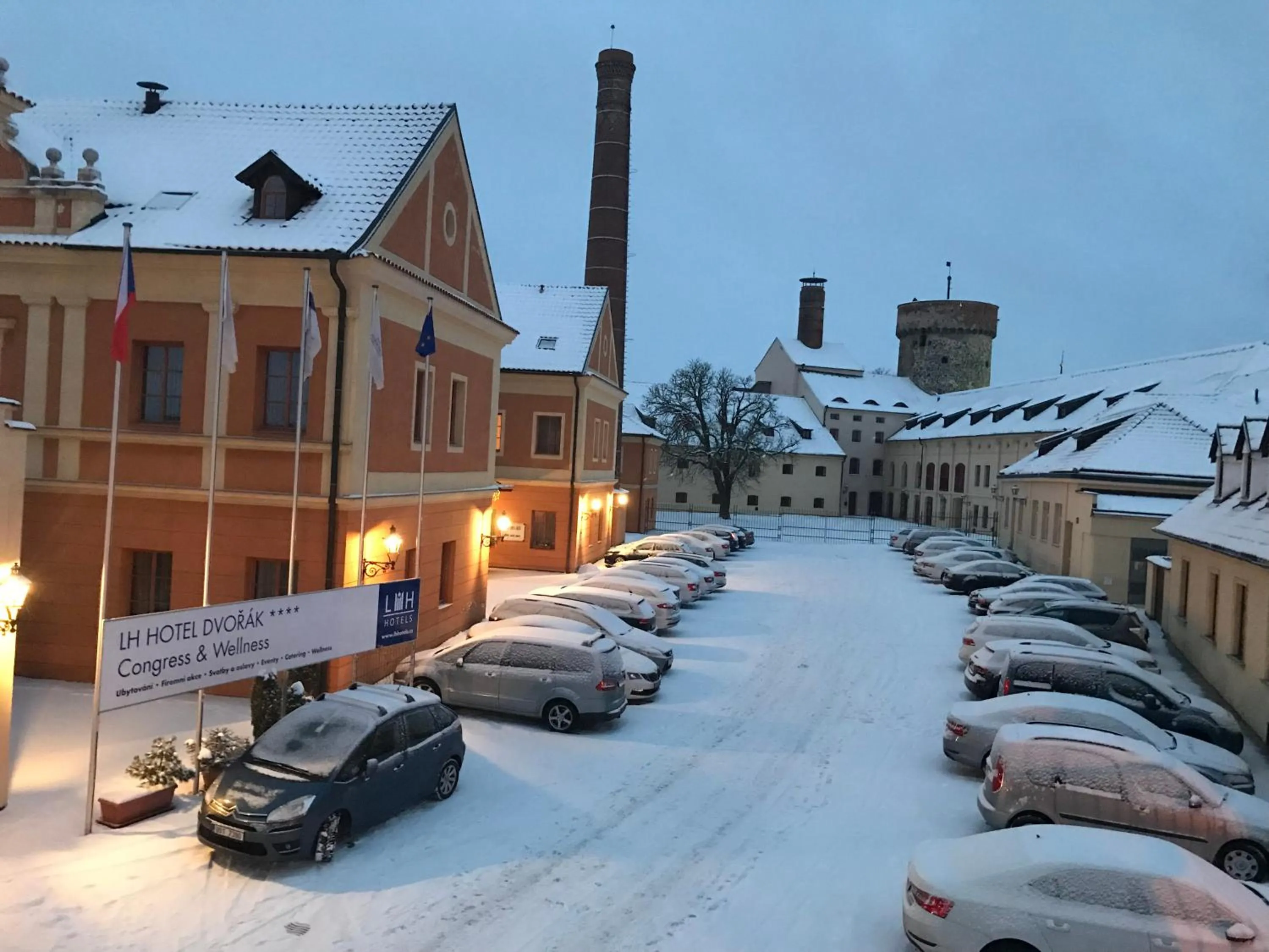 Property building in LH Hotel Dvořák Tábor Congress & Wellness