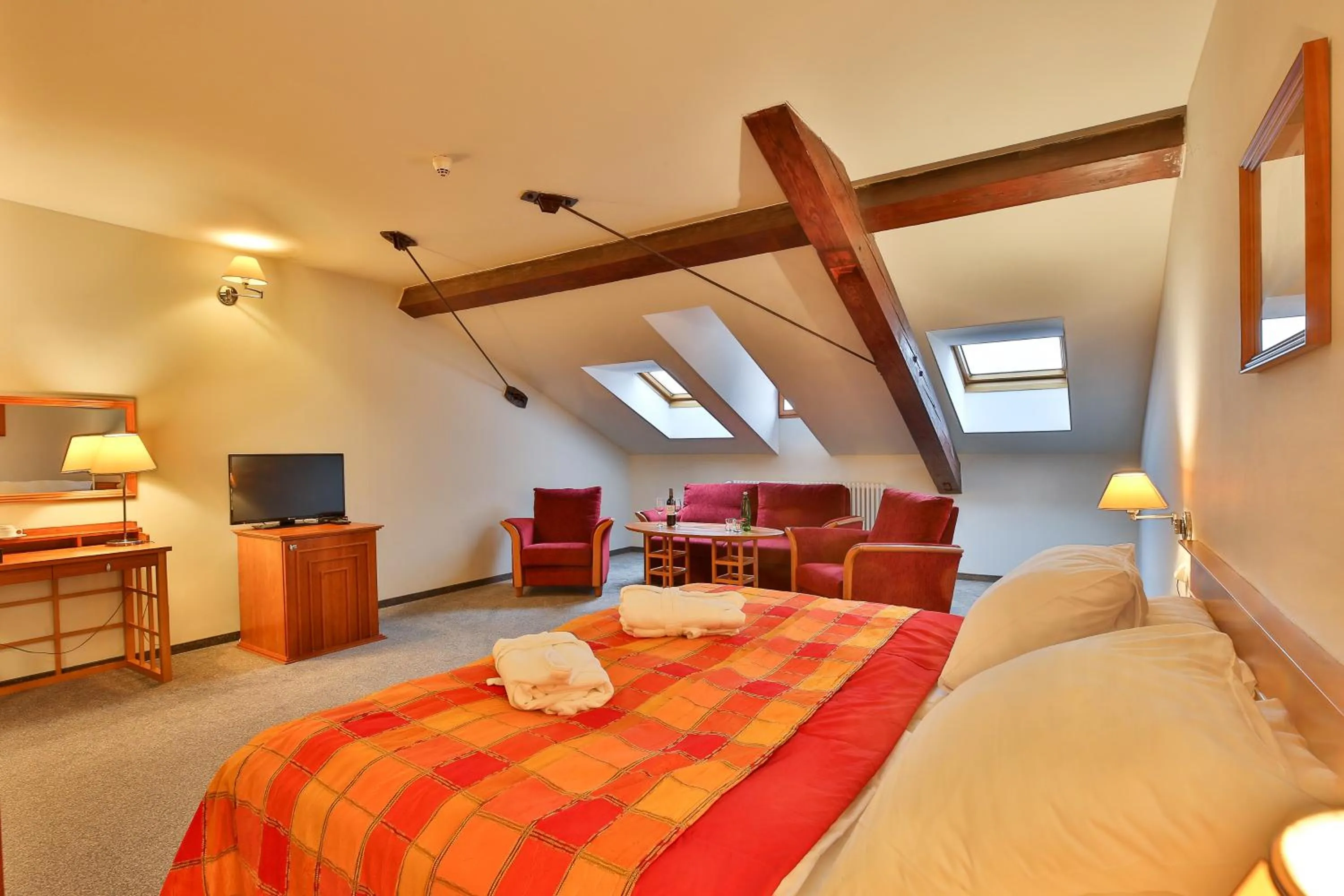 Bed in LH Hotel Dvořák Tábor Congress & Wellness