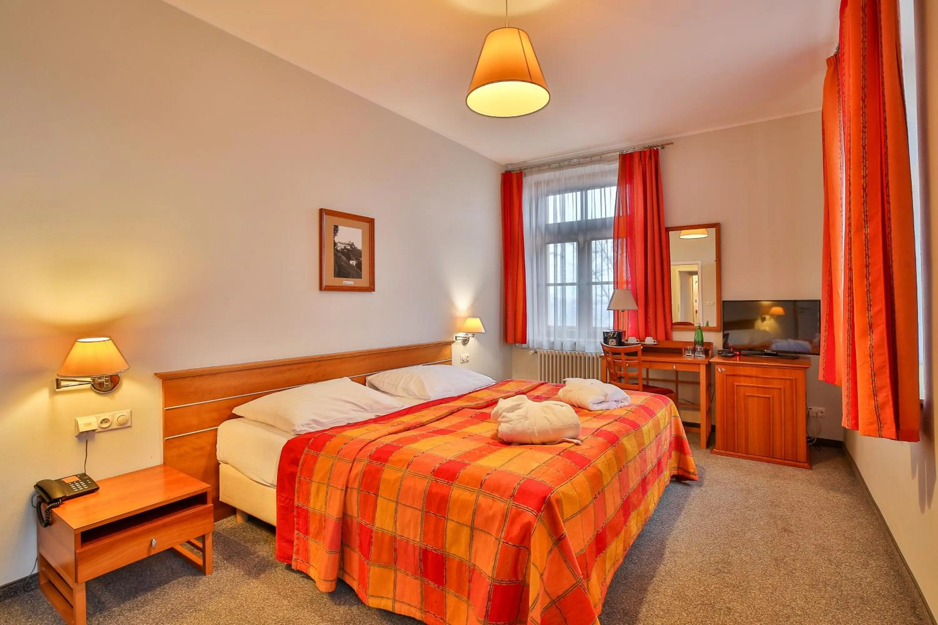 Bed in LH Hotel Dvořák Tábor Congress & Wellness