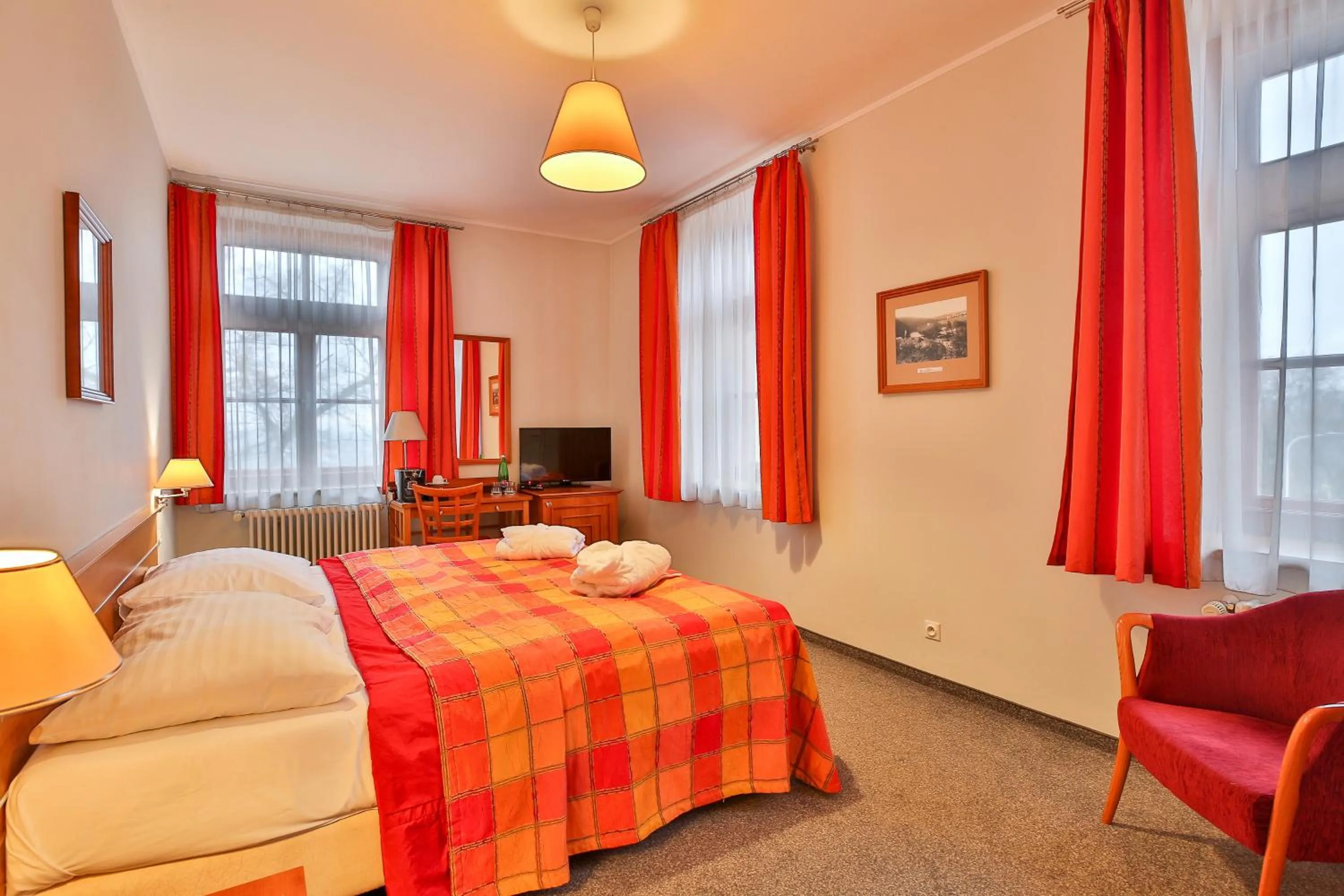 Bed in LH Hotel Dvořák Tábor Congress & Wellness