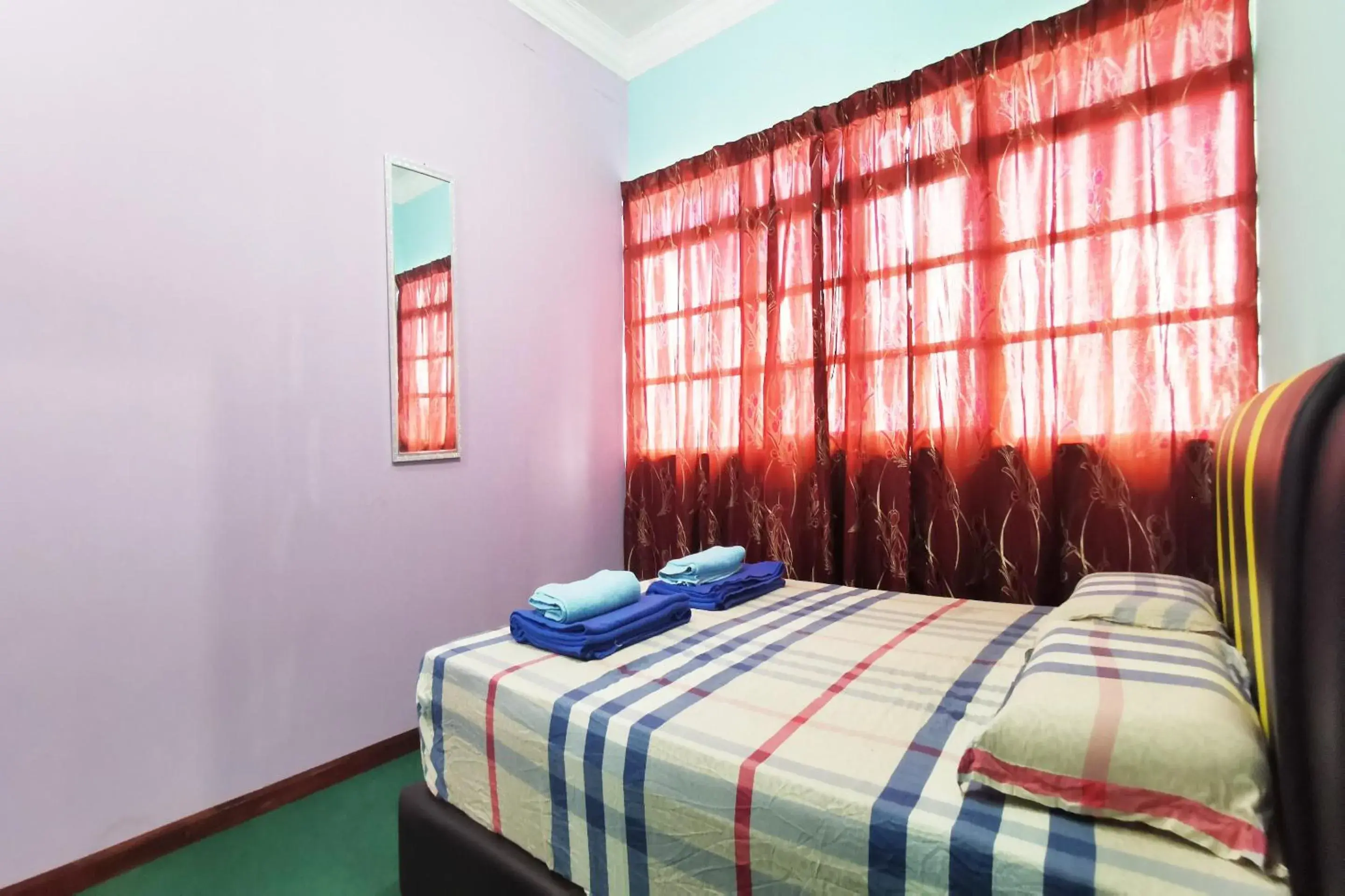 Double Room with Private Bathroom in Hotel O Sosodikon Inap Desa Double Room with Private Bathroom in Hotel O Sosodikon Inap Desa