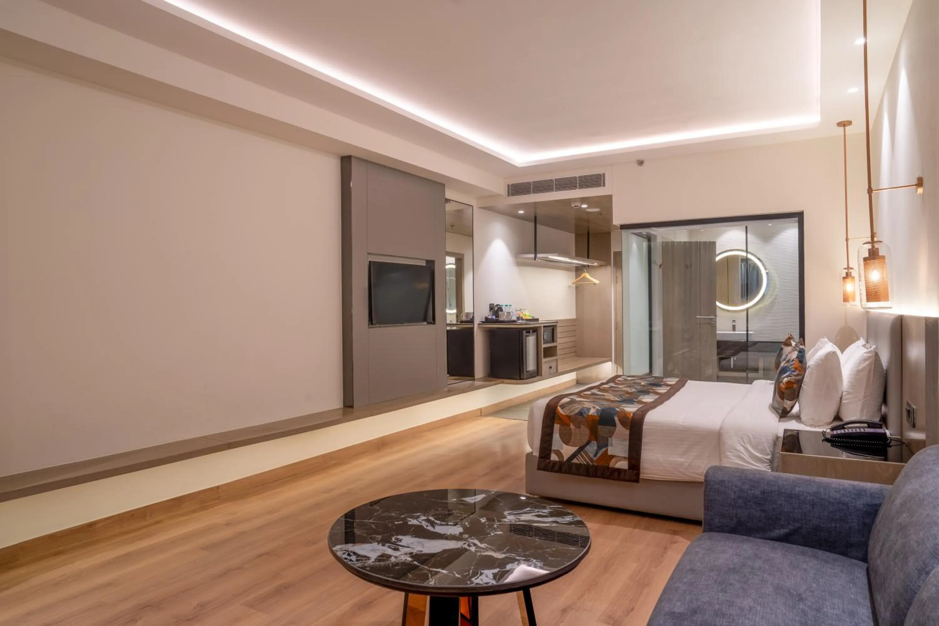 Photo of the whole room, Bed in Regenta Place Amritsar by Royal Orchid Hotels Limited