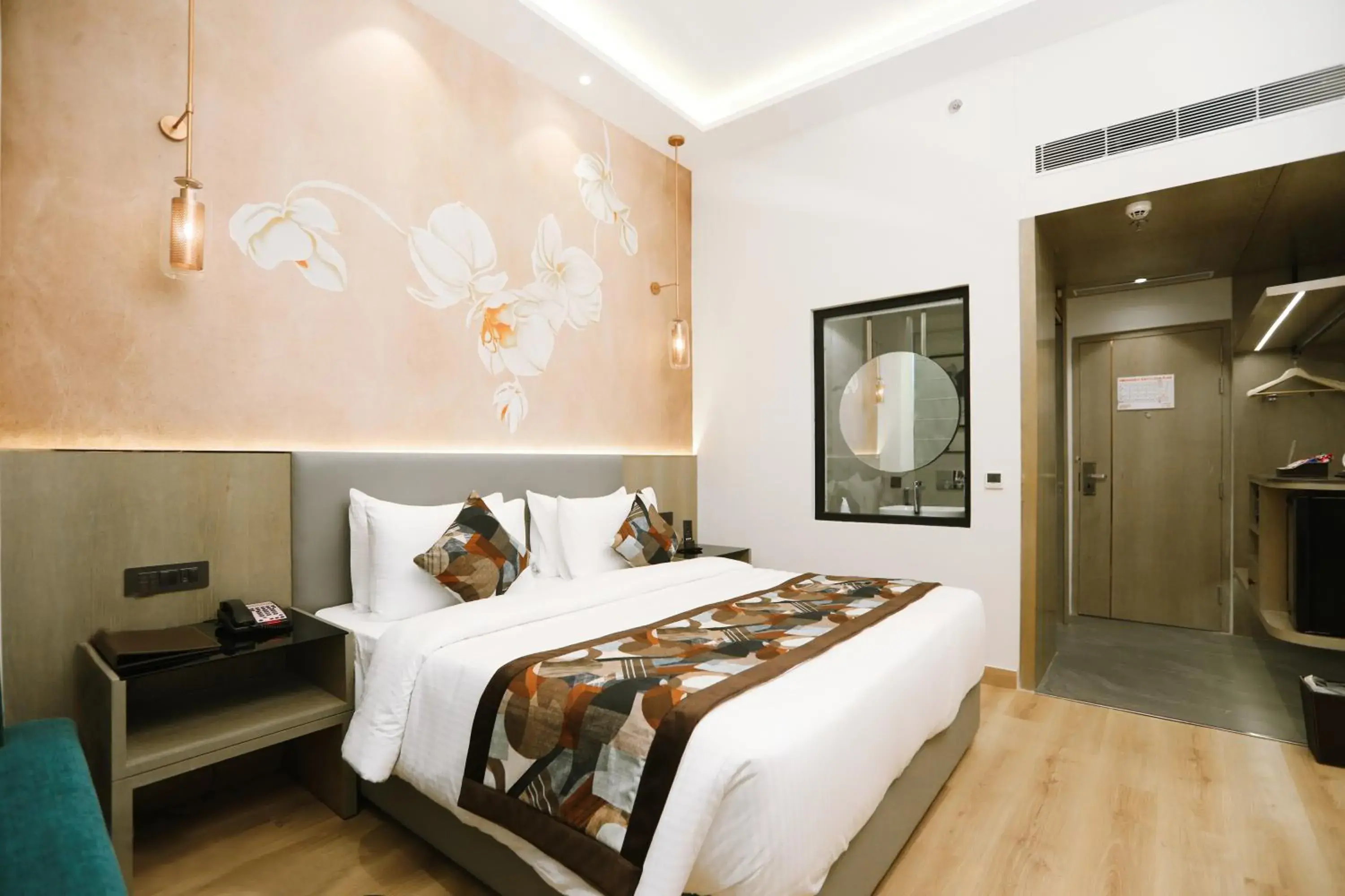 Smart Double Room - single occupancy - 11 am - 7 Pm - Enjoy Happy Hour 1+1 mocktail Timing in Regenta Place Amritsar by Royal Orchid Hotels Limited Smart Double Room - single occupancy - 11 am - 7 Pm - Enjoy Happy Hour 1+1 mocktail Timing in Regenta Place Amritsar by Royal Orchid Hotels Limited
