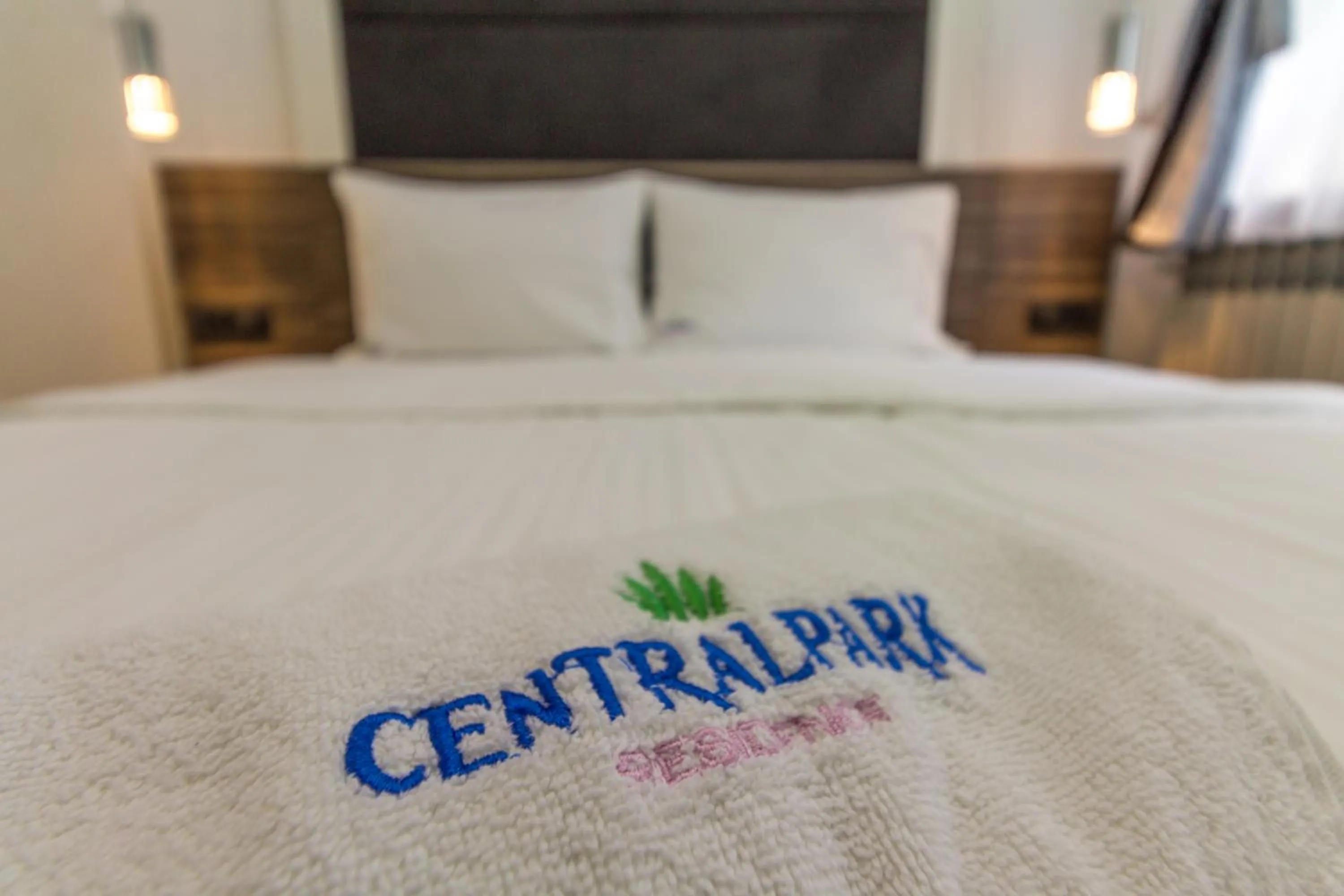 Bed in Central Park Residence