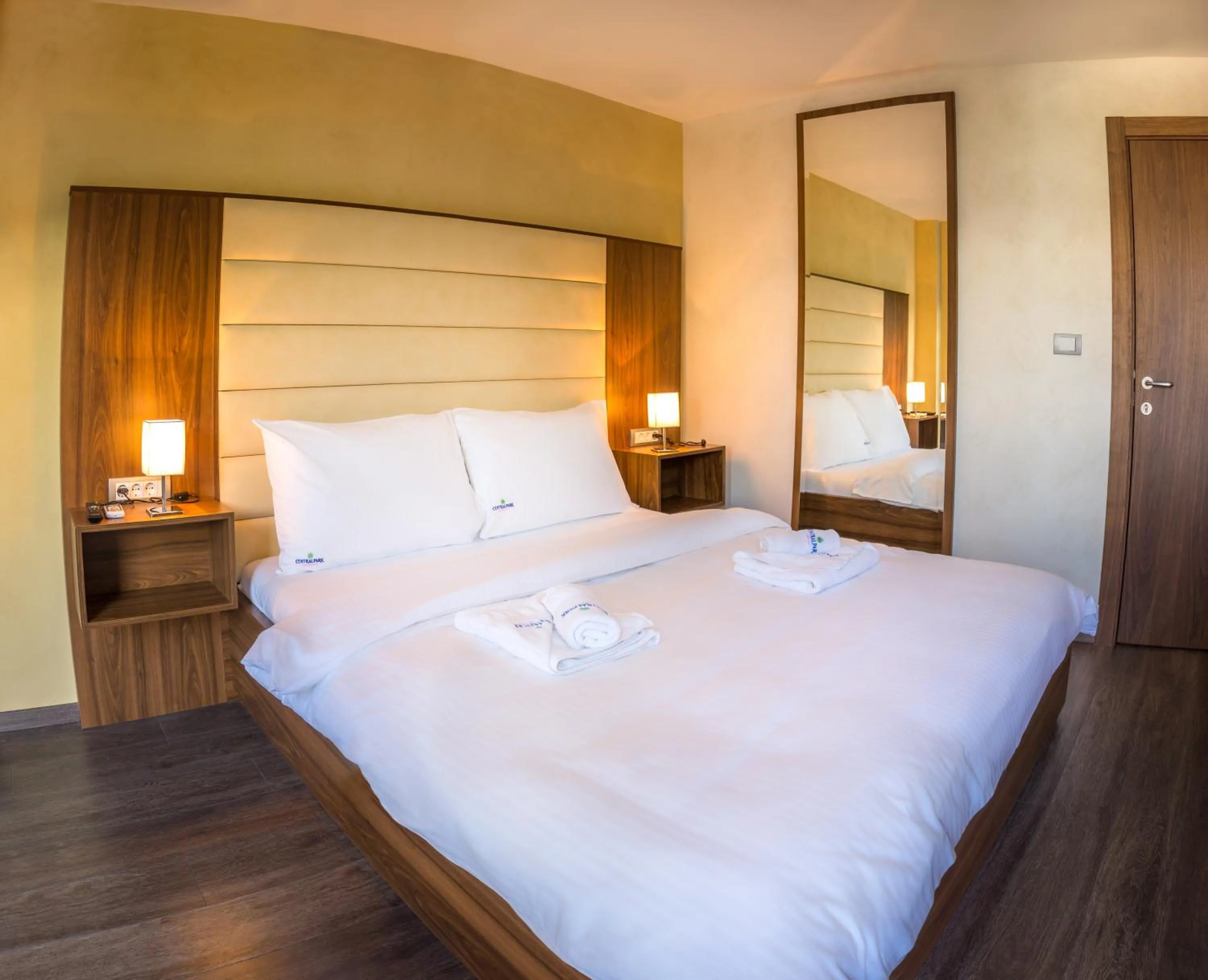 Bedroom, Bed in Central Park Residence