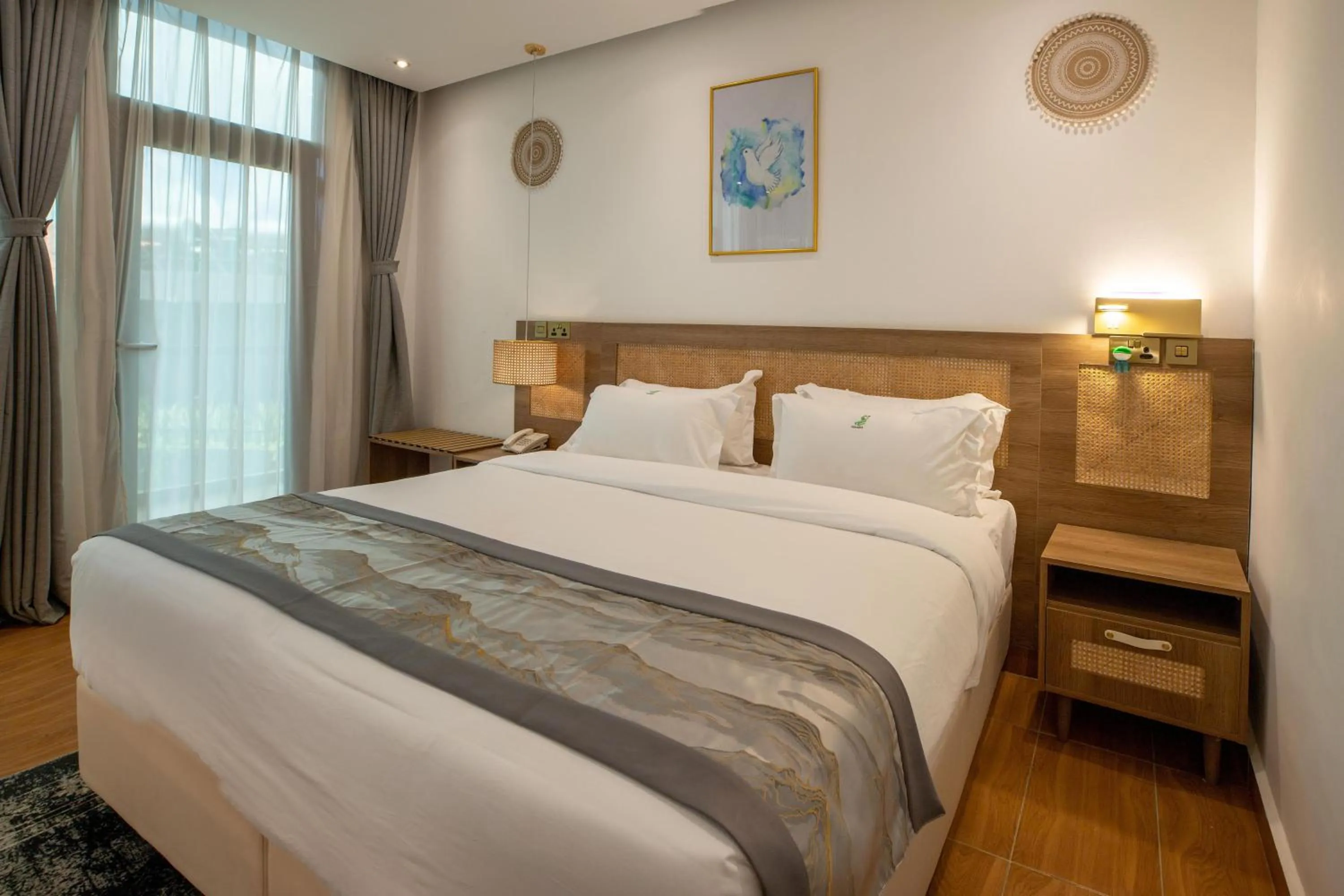 Bed in Gigiri Lion Villas I