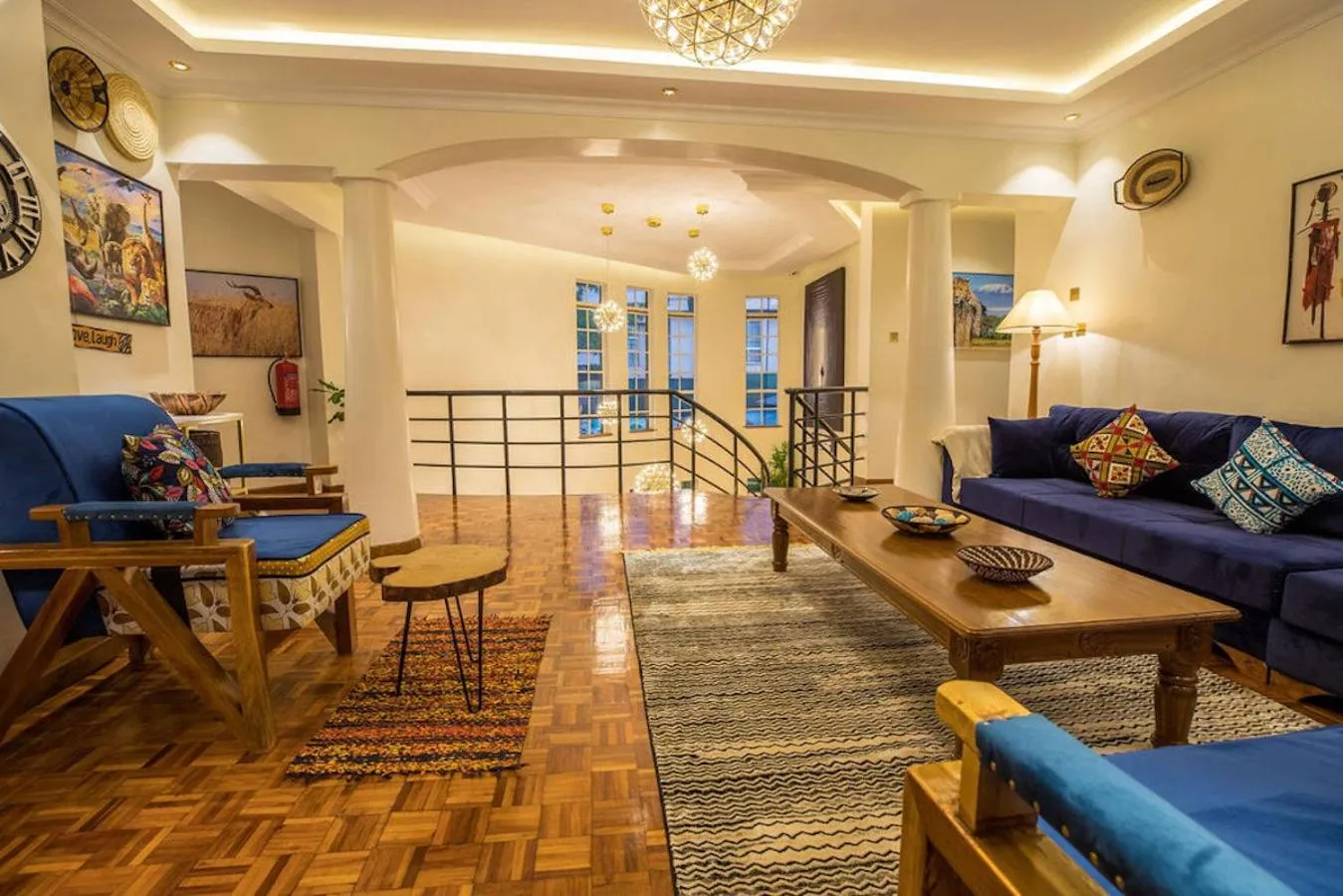 Seating area in Gigiri Lion Villas I