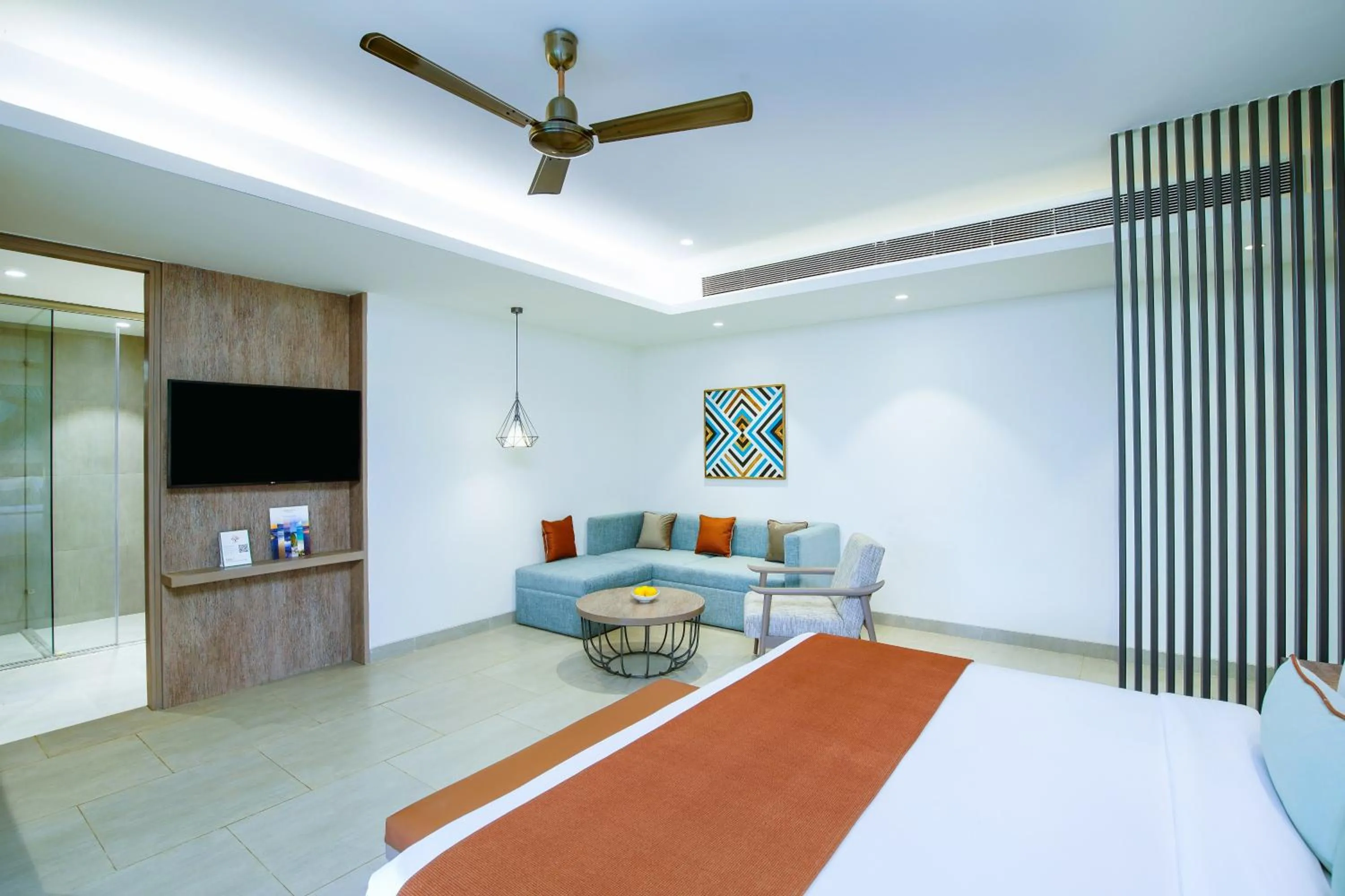 Photo of the whole room, Bed in Amoravida By 7 Apple Resorts, Goa