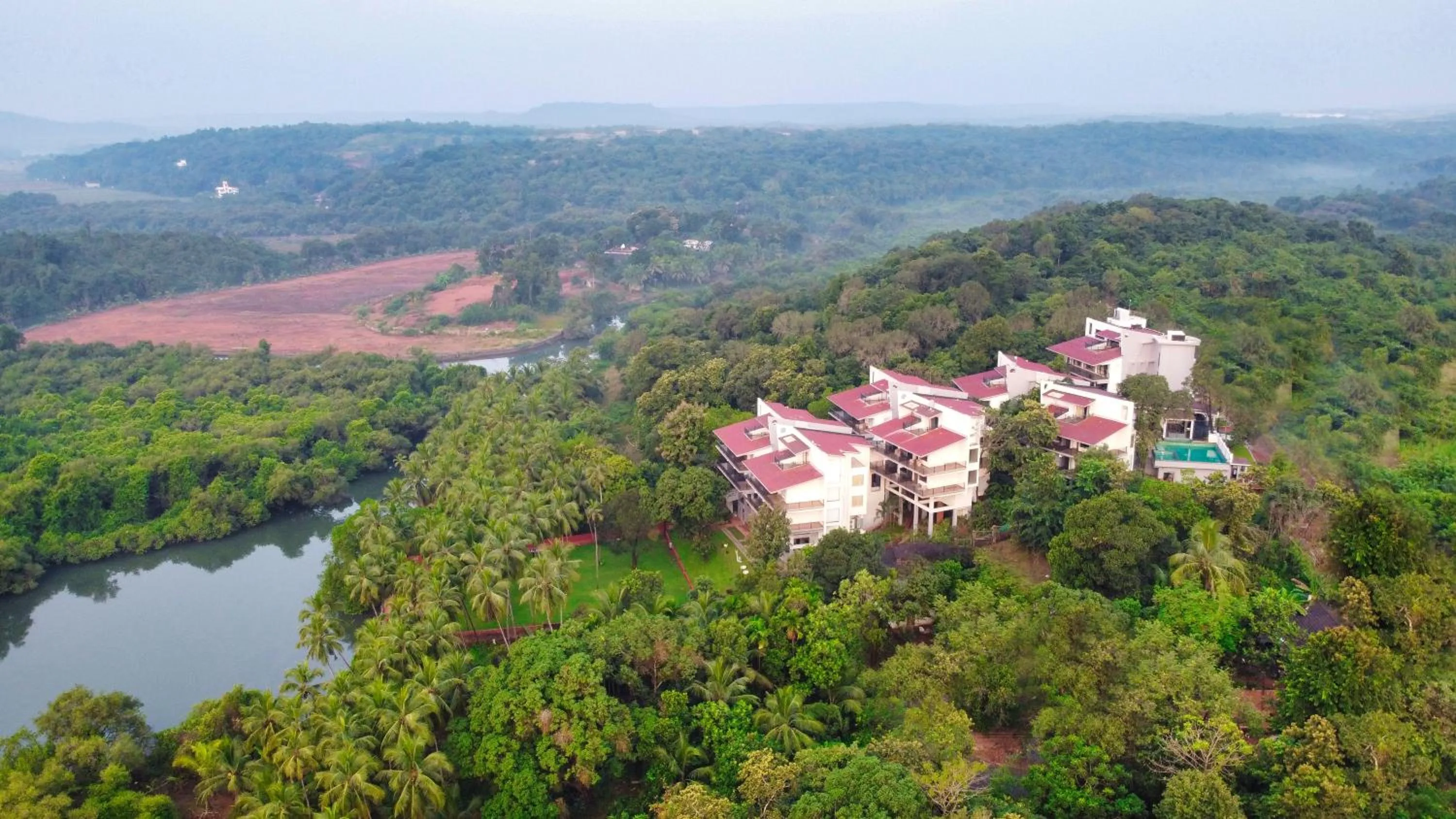 Bird's eye view in Amoravida By 7 Apple Resorts, Goa