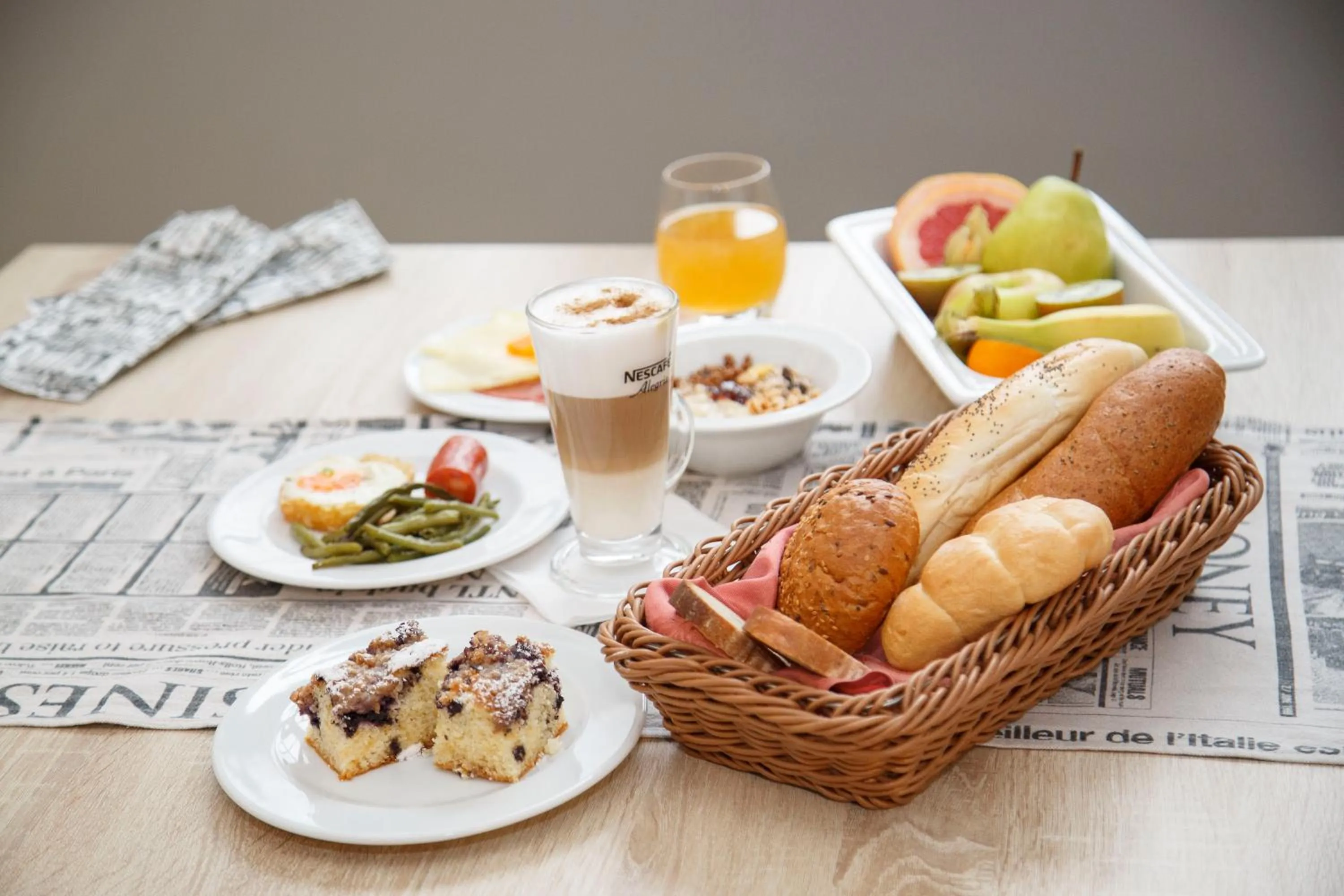 Breakfast in Hotel Praha