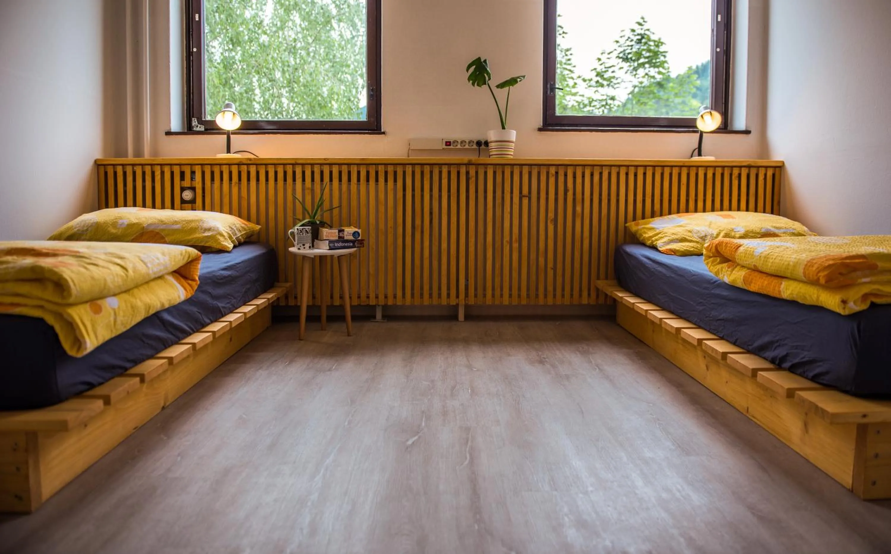 Bedroom, Bed in Hostel Idrija