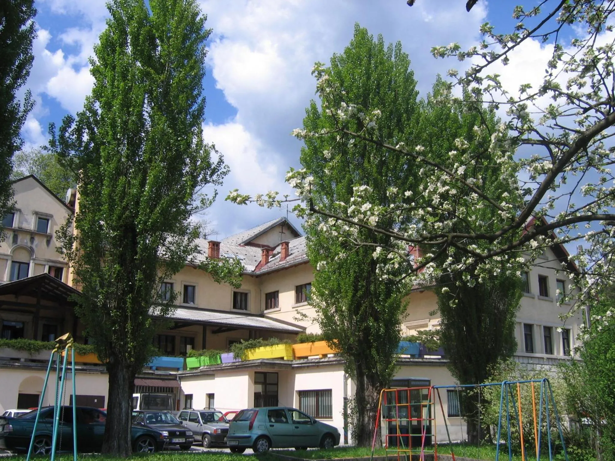 Property building in Hostel Idrija