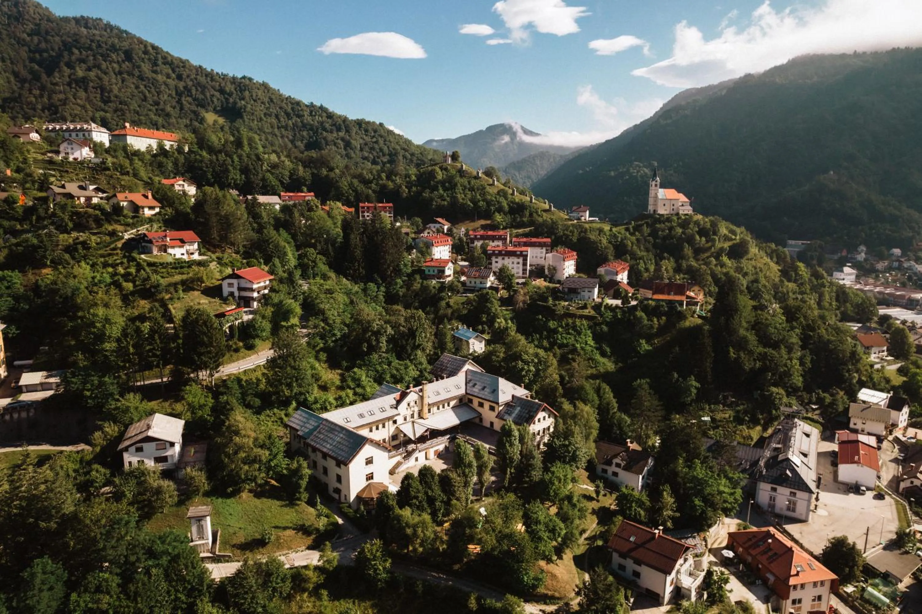 Property building in Hostel Idrija