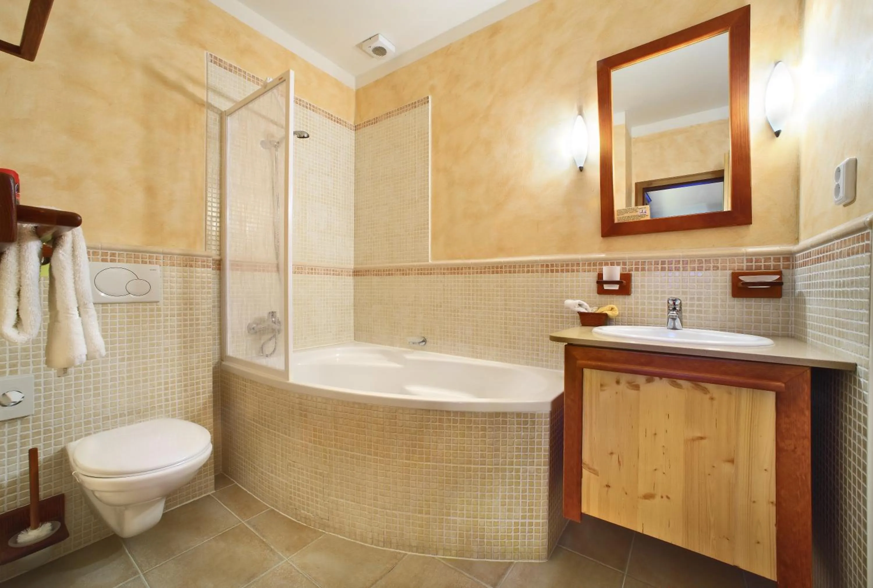 Bathroom in Castle View Apartments