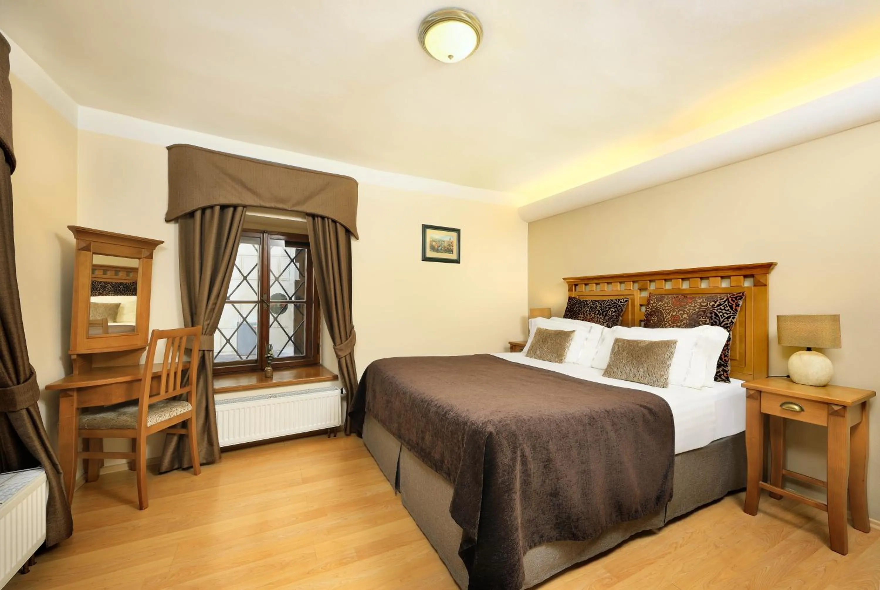 Bed in Castle View Apartments