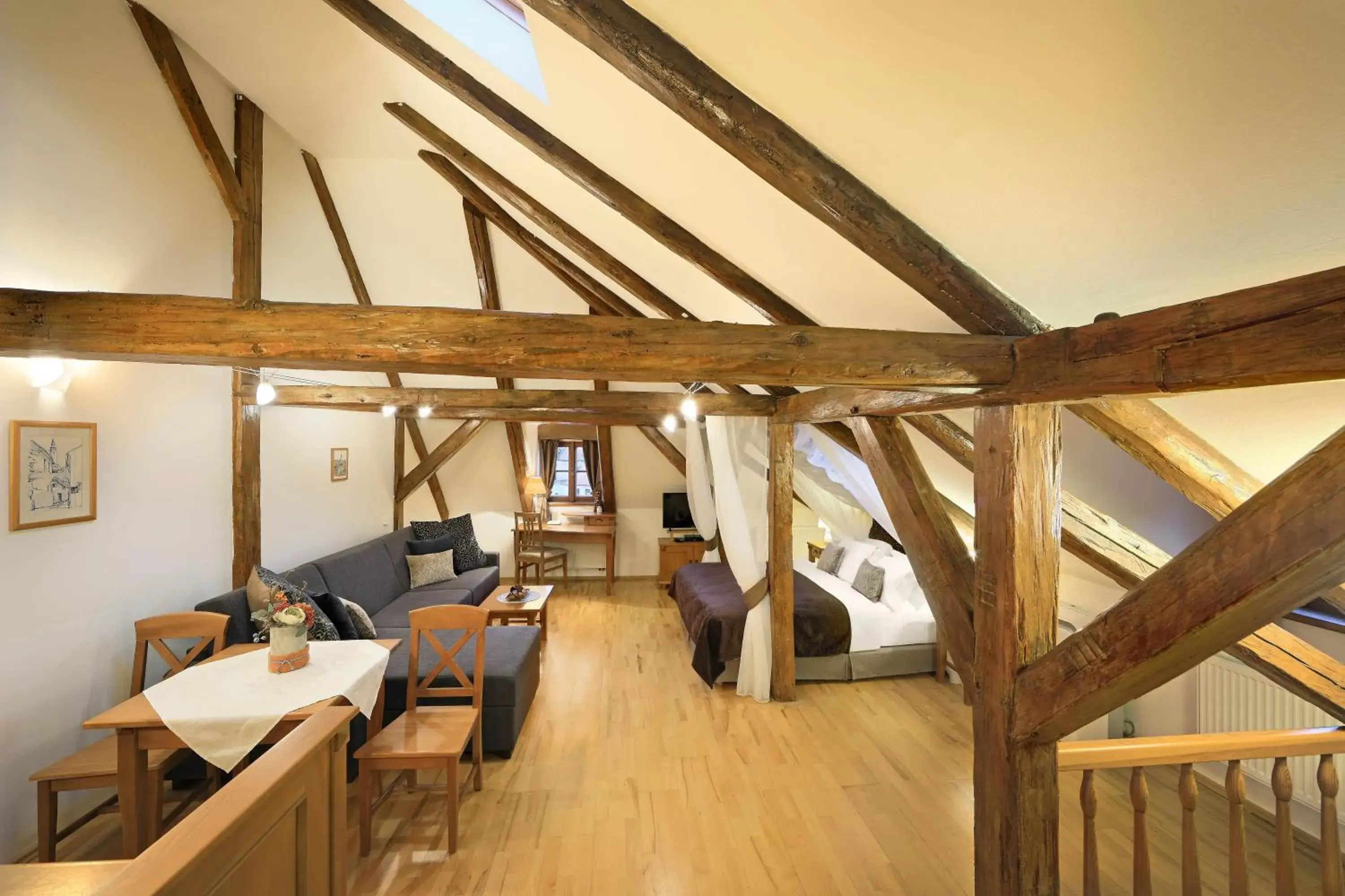 Bedroom, Bed in Castle View Apartments Bedroom, Bed in Castle View Apartments