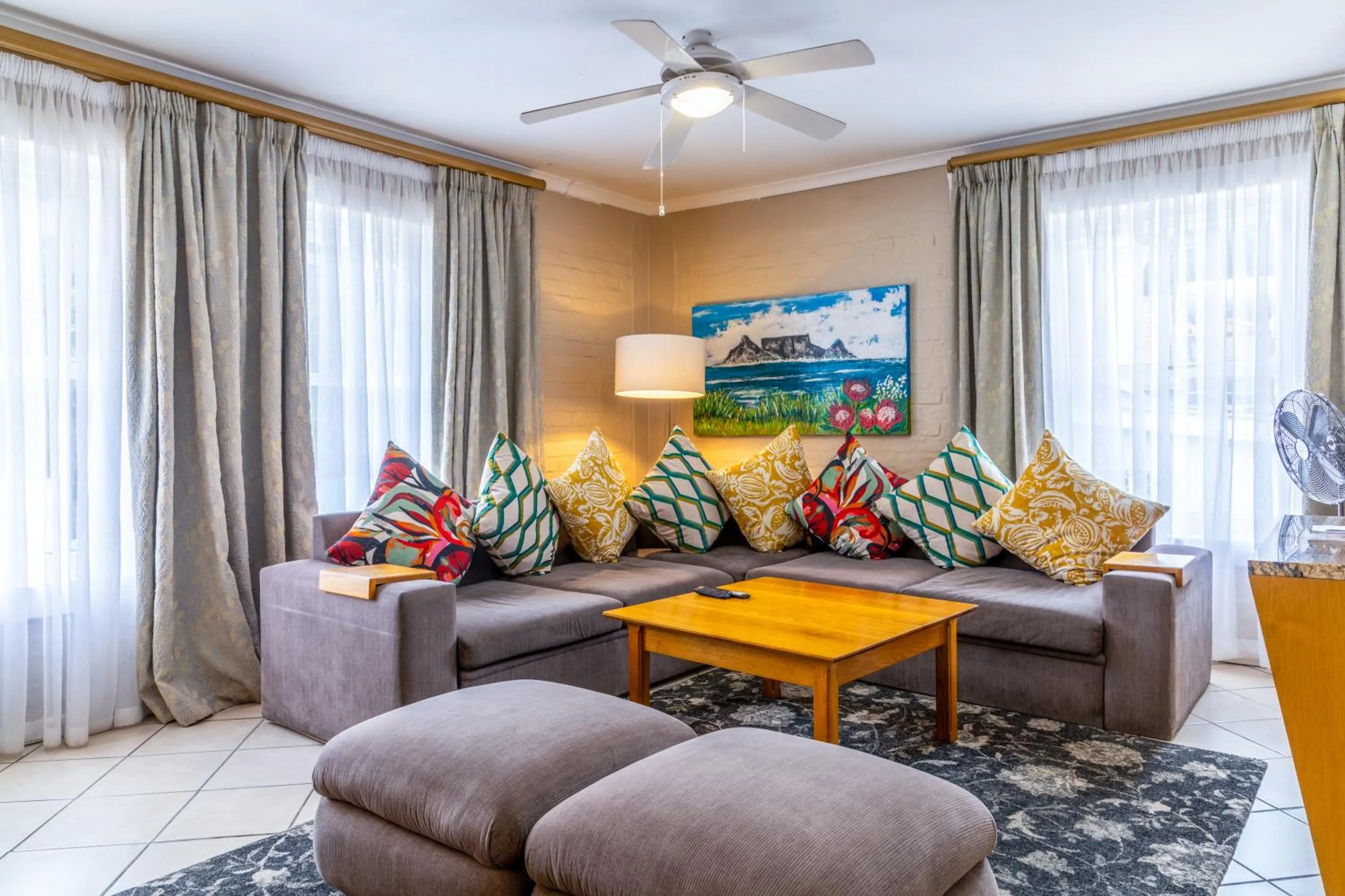 Living room in First Group Hastings Hall