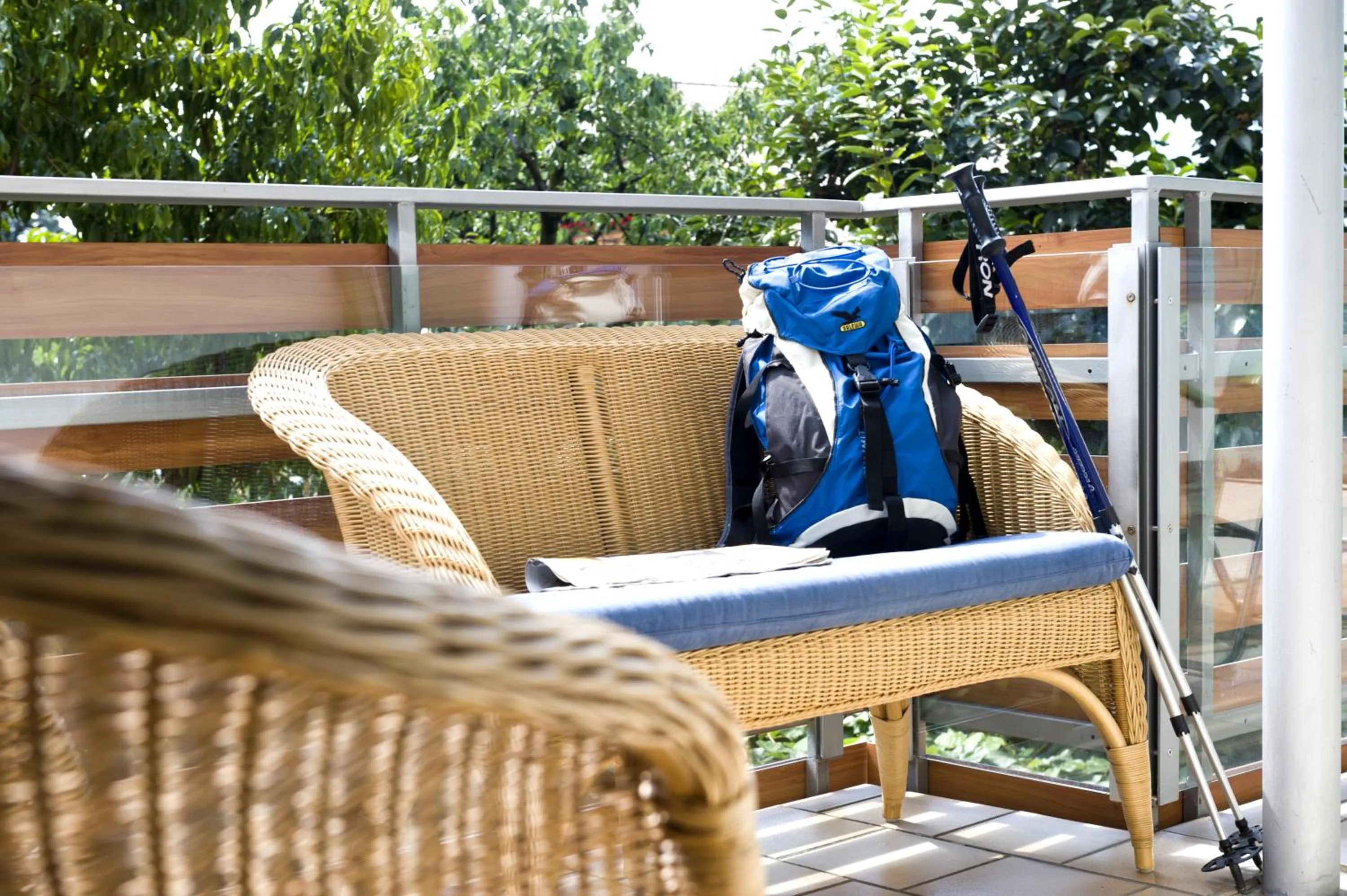Balcony/Terrace in mittendorf klimaresidence