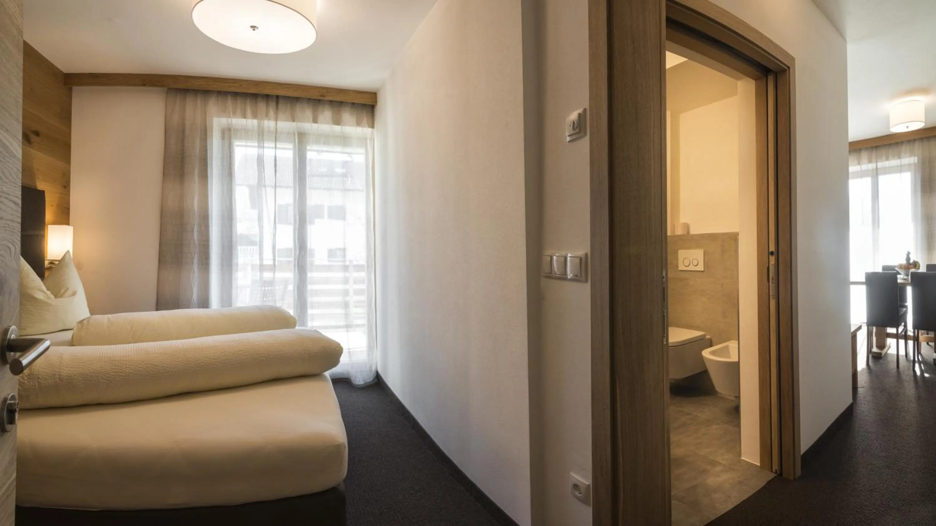 Photo of the whole room in mittendorf klimaresidence