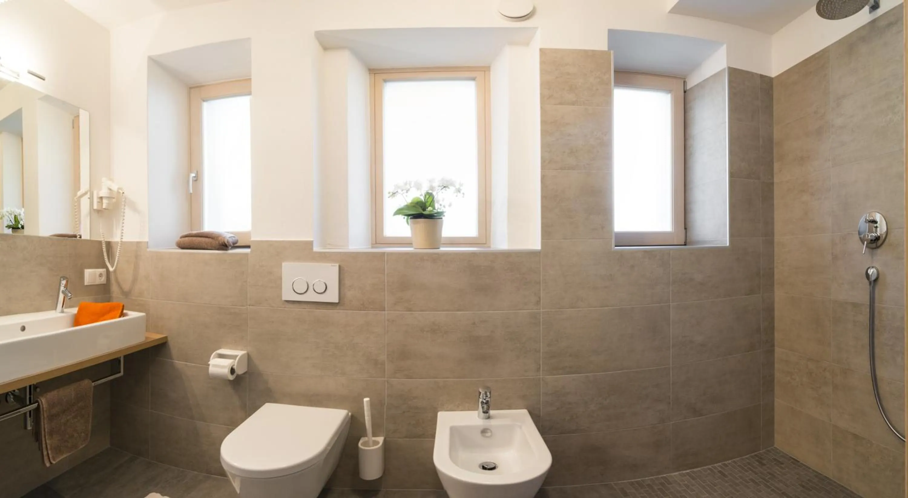 Bathroom in mittendorf klimaresidence