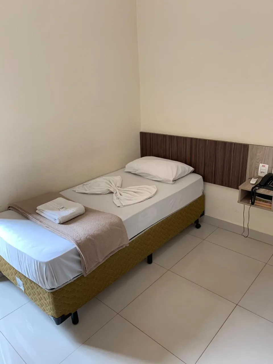 Bed in Astro Palace Hotel