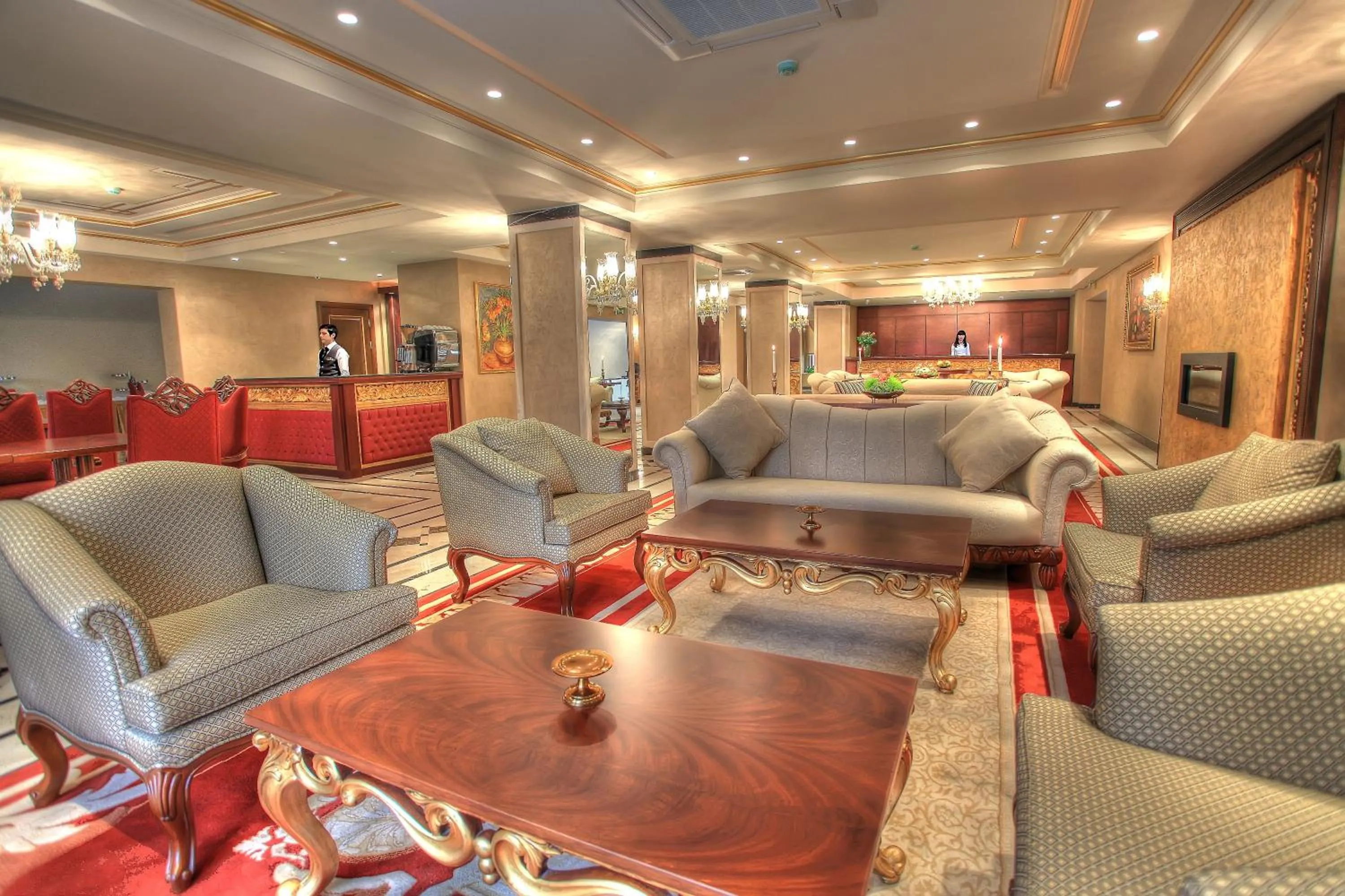 Lobby or reception in Lake Palace Baku