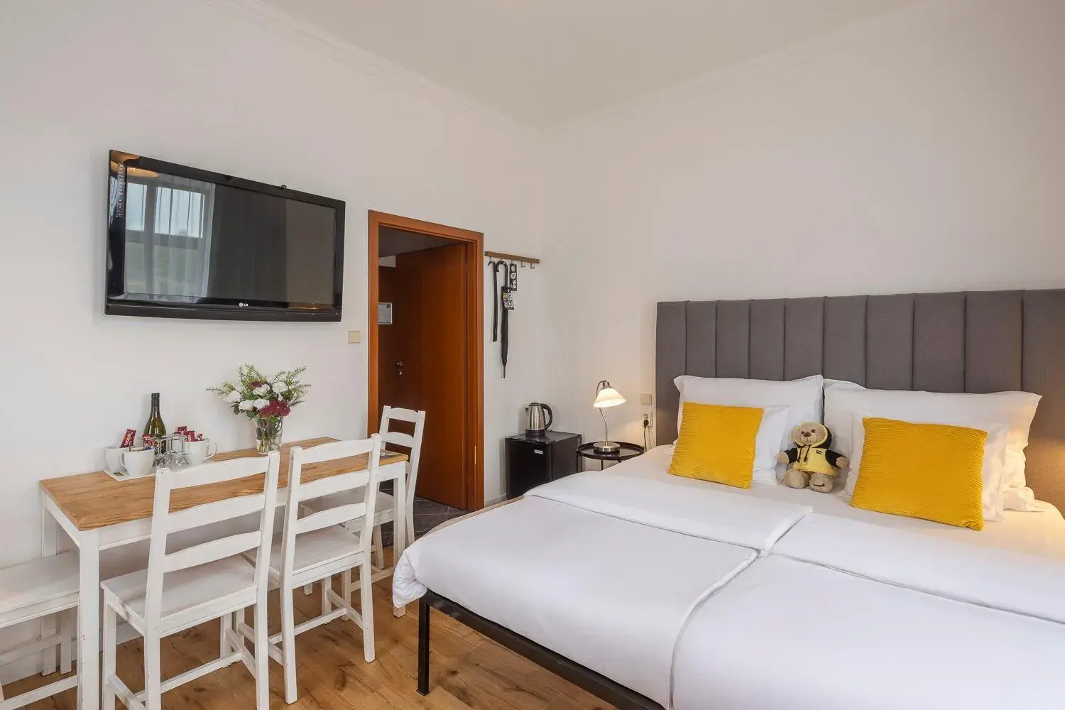 Bed in Pytloun Self Check-in Hotel Liberec Bed in Pytloun Self Check-in Hotel Liberec