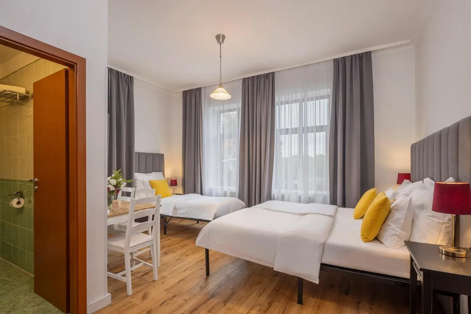 Bed in Pytloun Self Check-in Hotel Liberec Bed in Pytloun Self Check-in Hotel Liberec