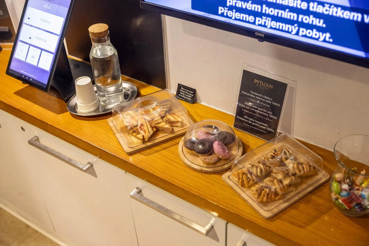 Food in Pytloun Self Check-in Hotel Liberec