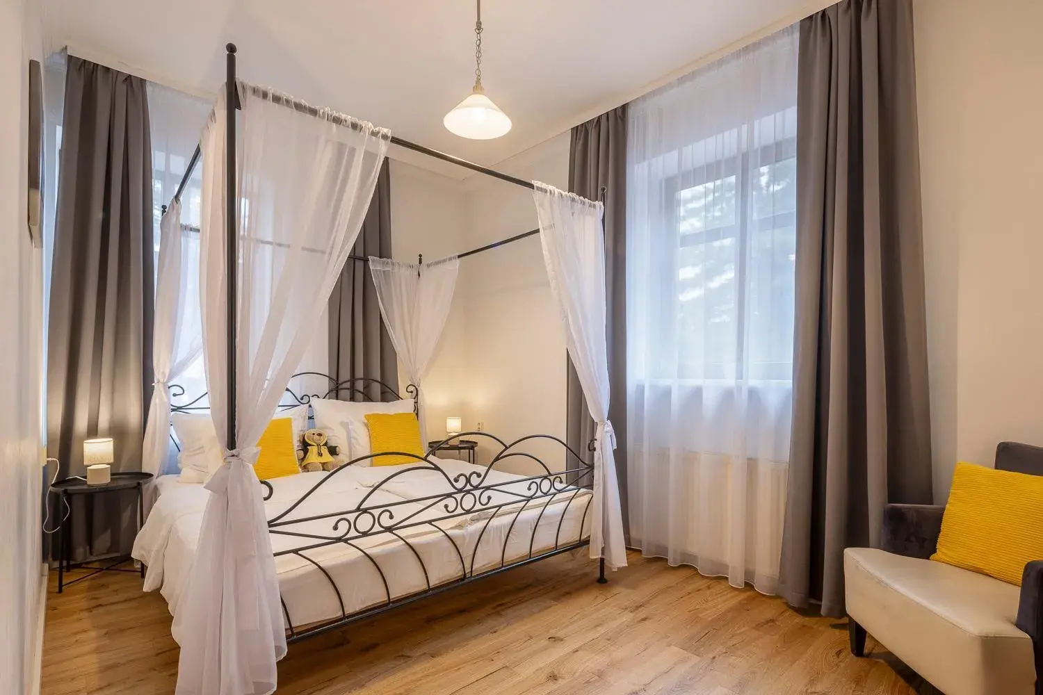 Bed in Pytloun Self Check-in Hotel Liberec Bed in Pytloun Self Check-in Hotel Liberec