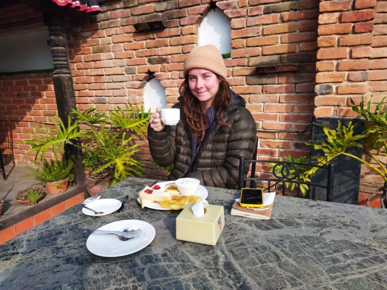 Food and drinks in Hotel vintage Home