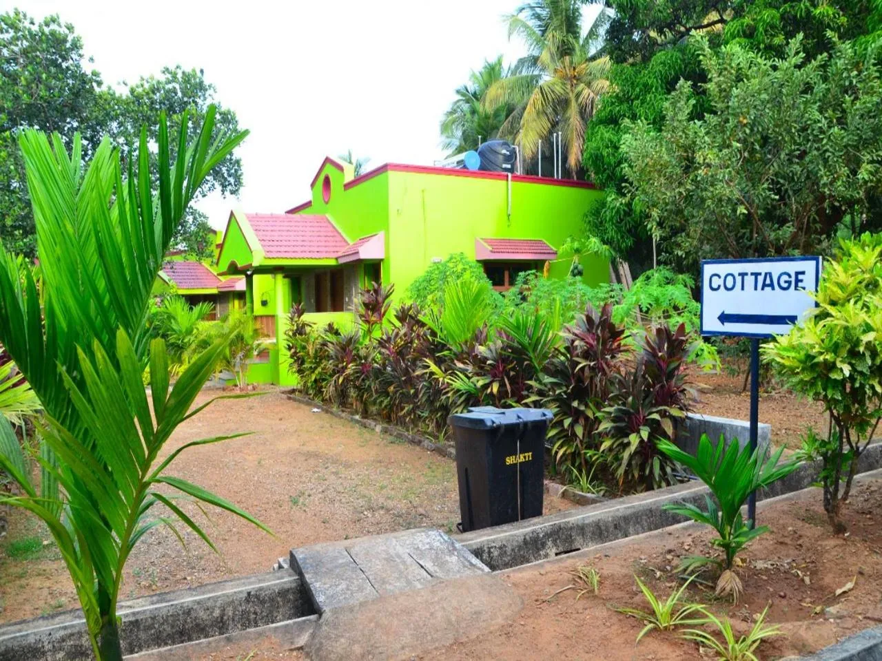 Property building in Sunny's Serenity Resort