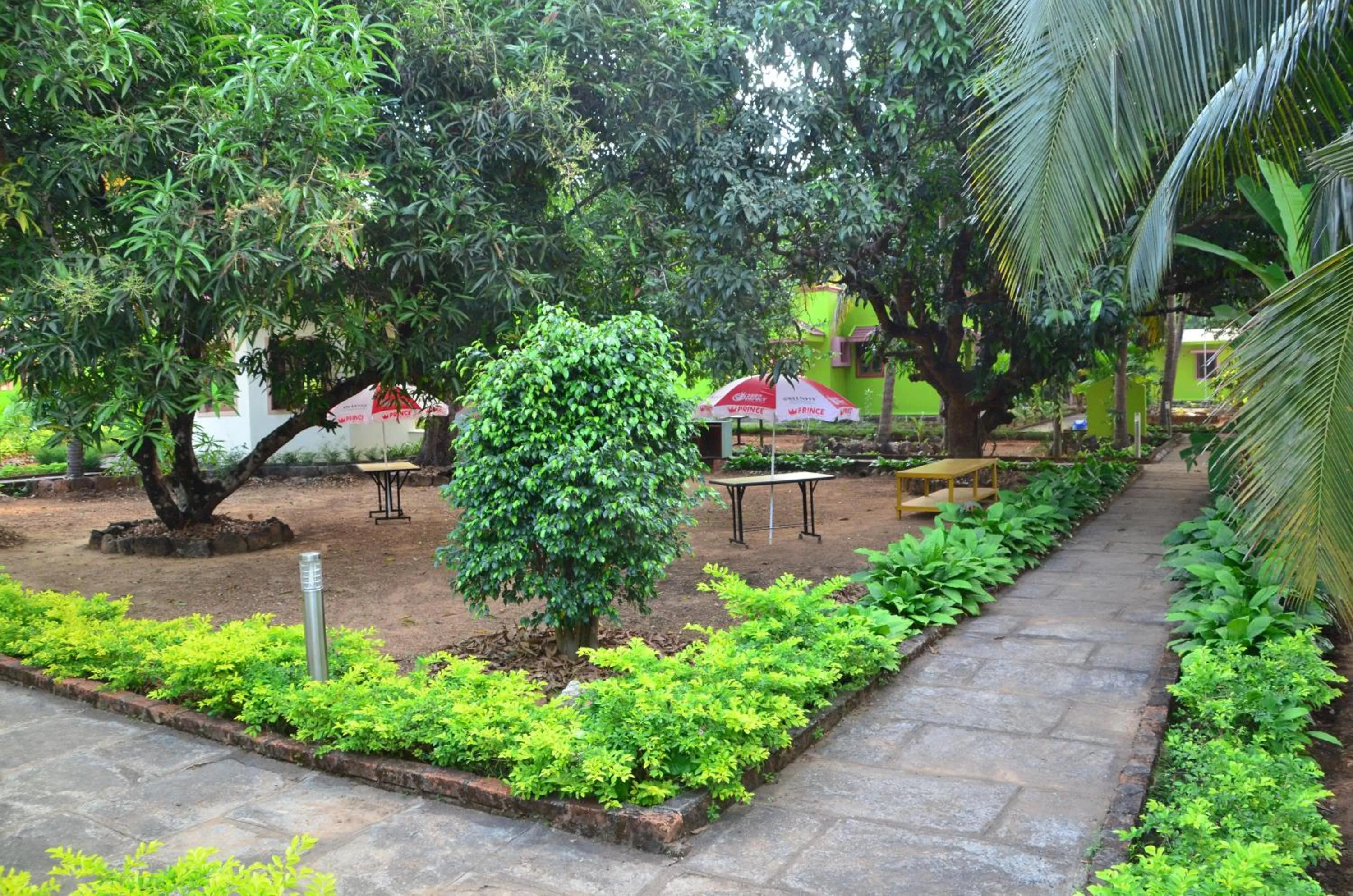 Garden in Sunny's Serenity Resort