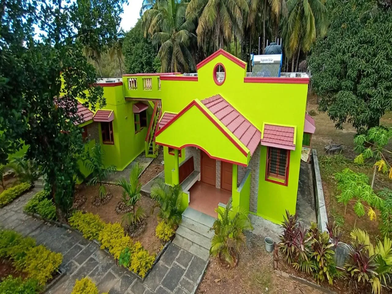 Property building in Sunny's Serenity Resort