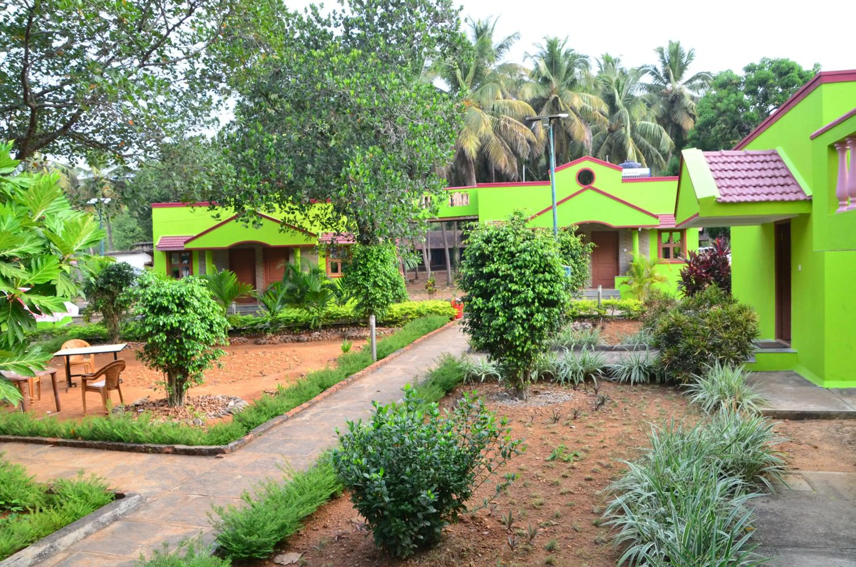 Property building in Sunny's Serenity Resort