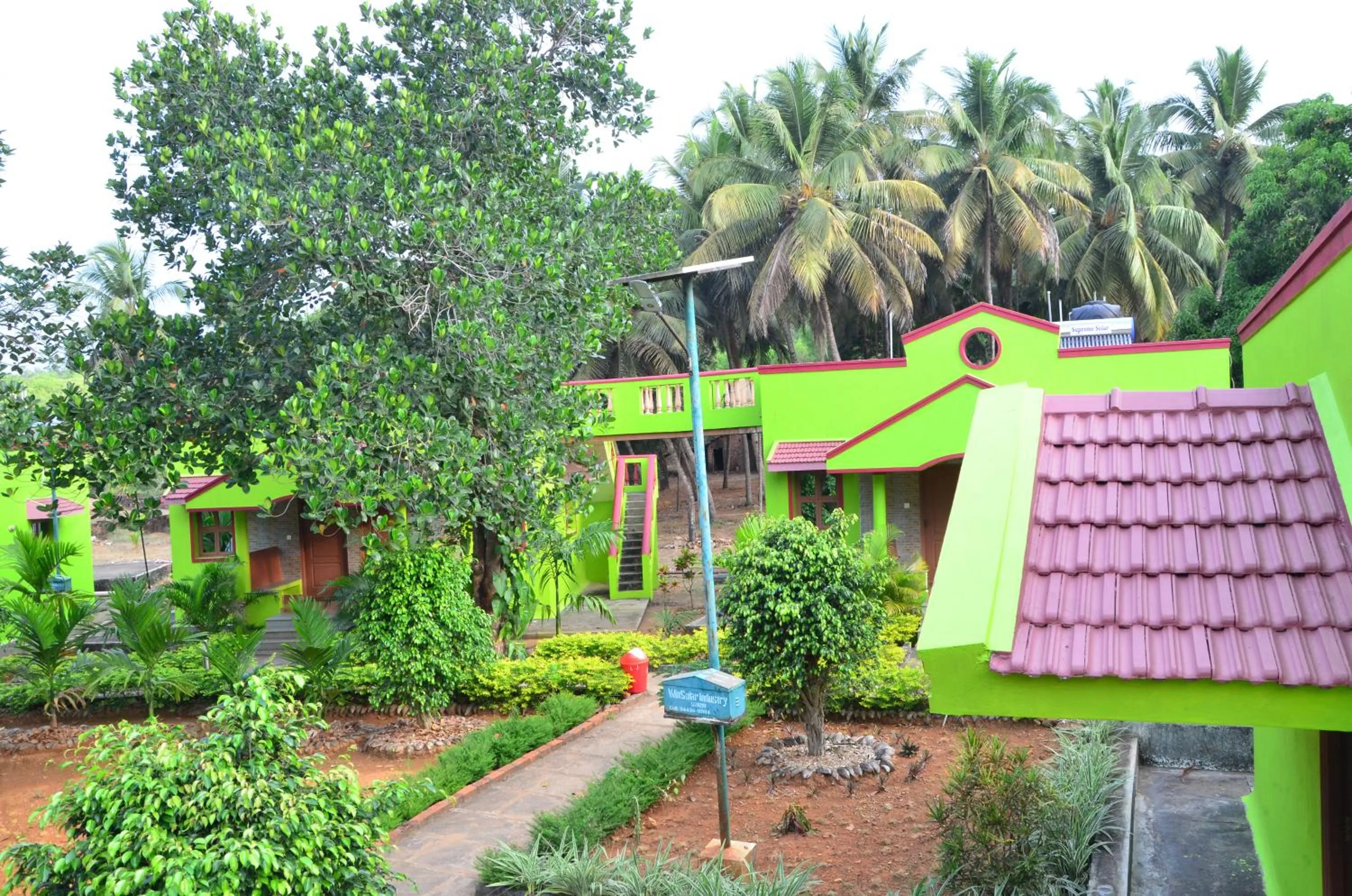 Property building in Sunny's Serenity Resort