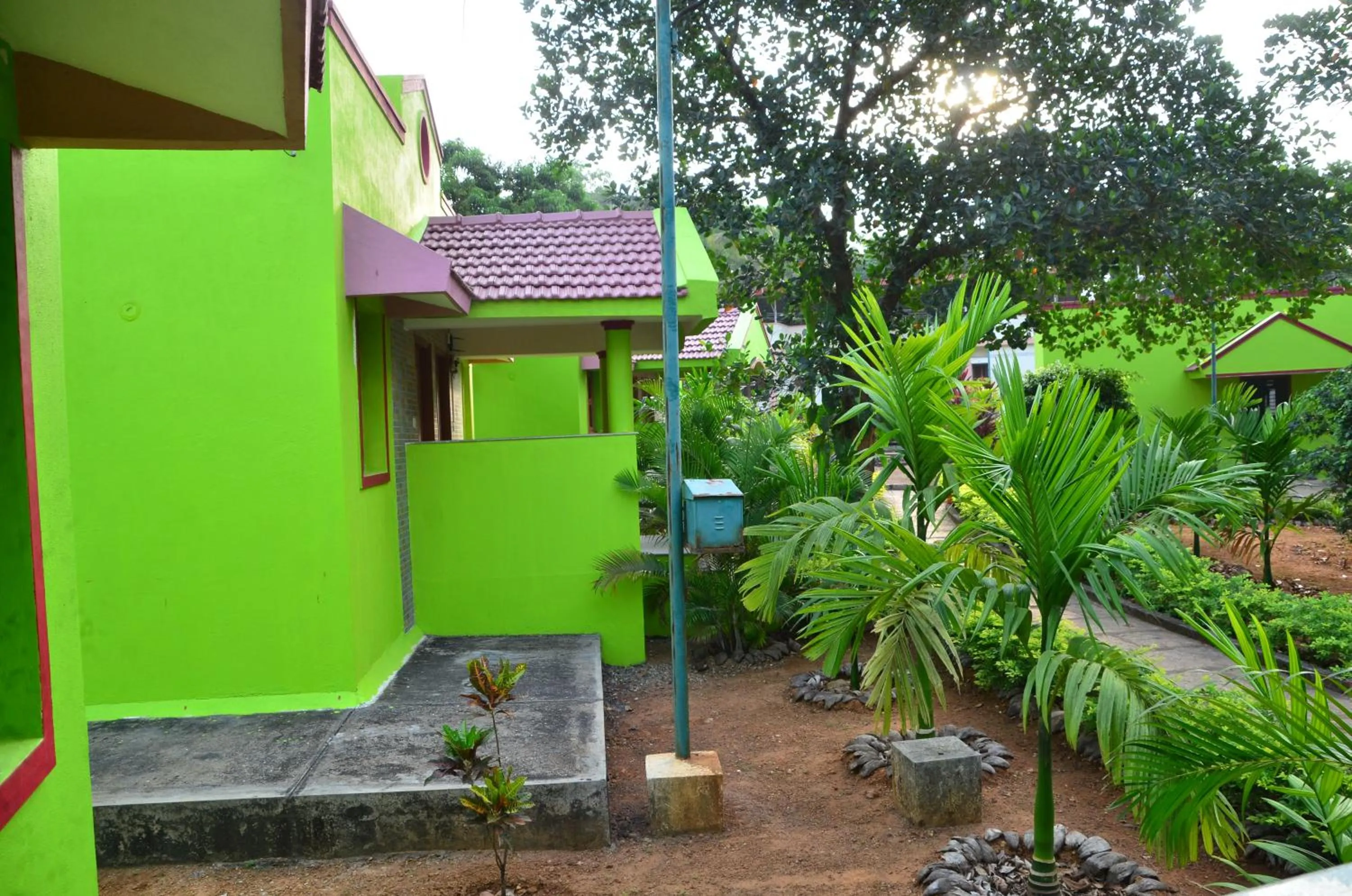 Property building in Sunny's Serenity Resort