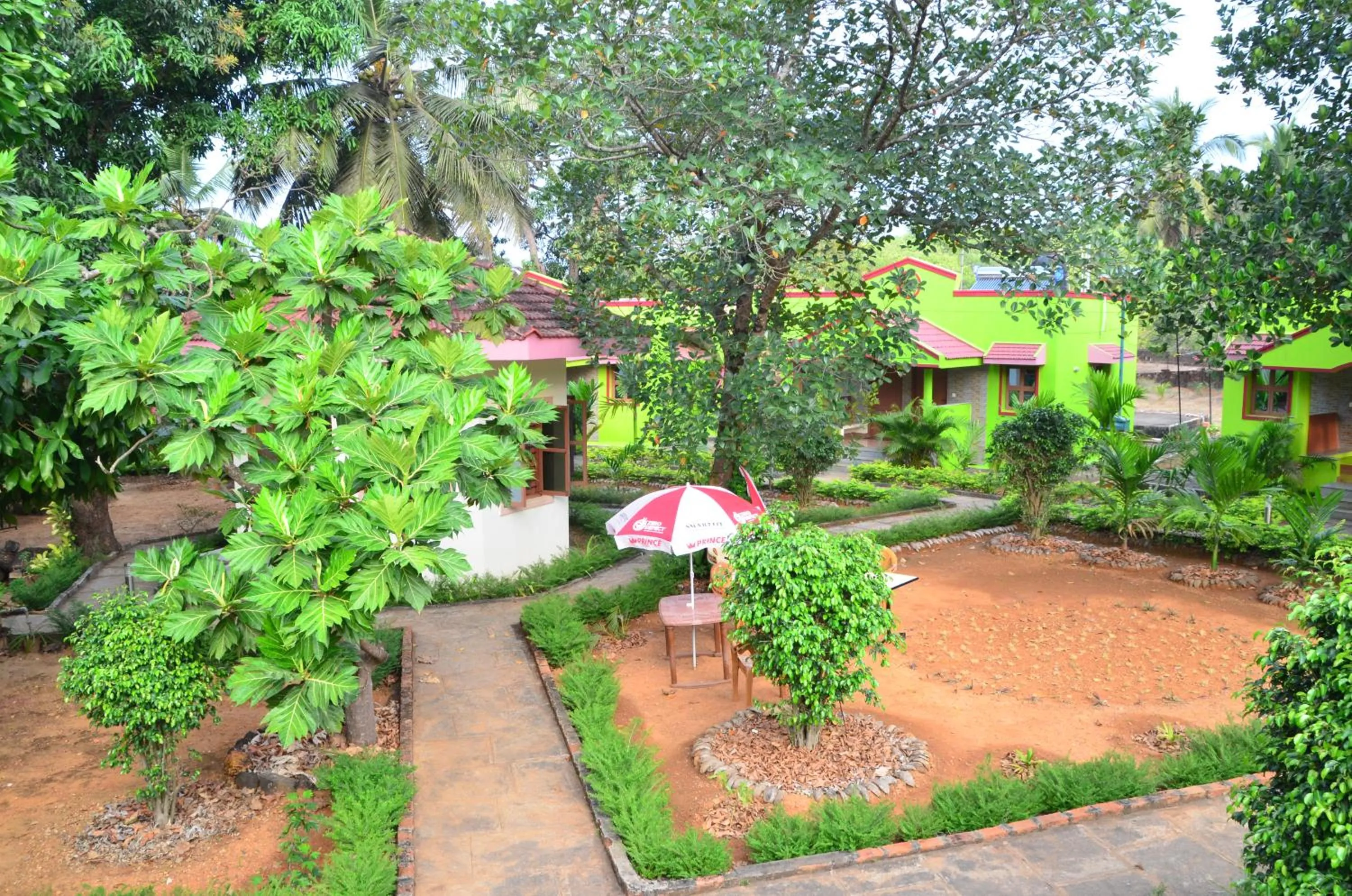 Property building in Sunny's Serenity Resort