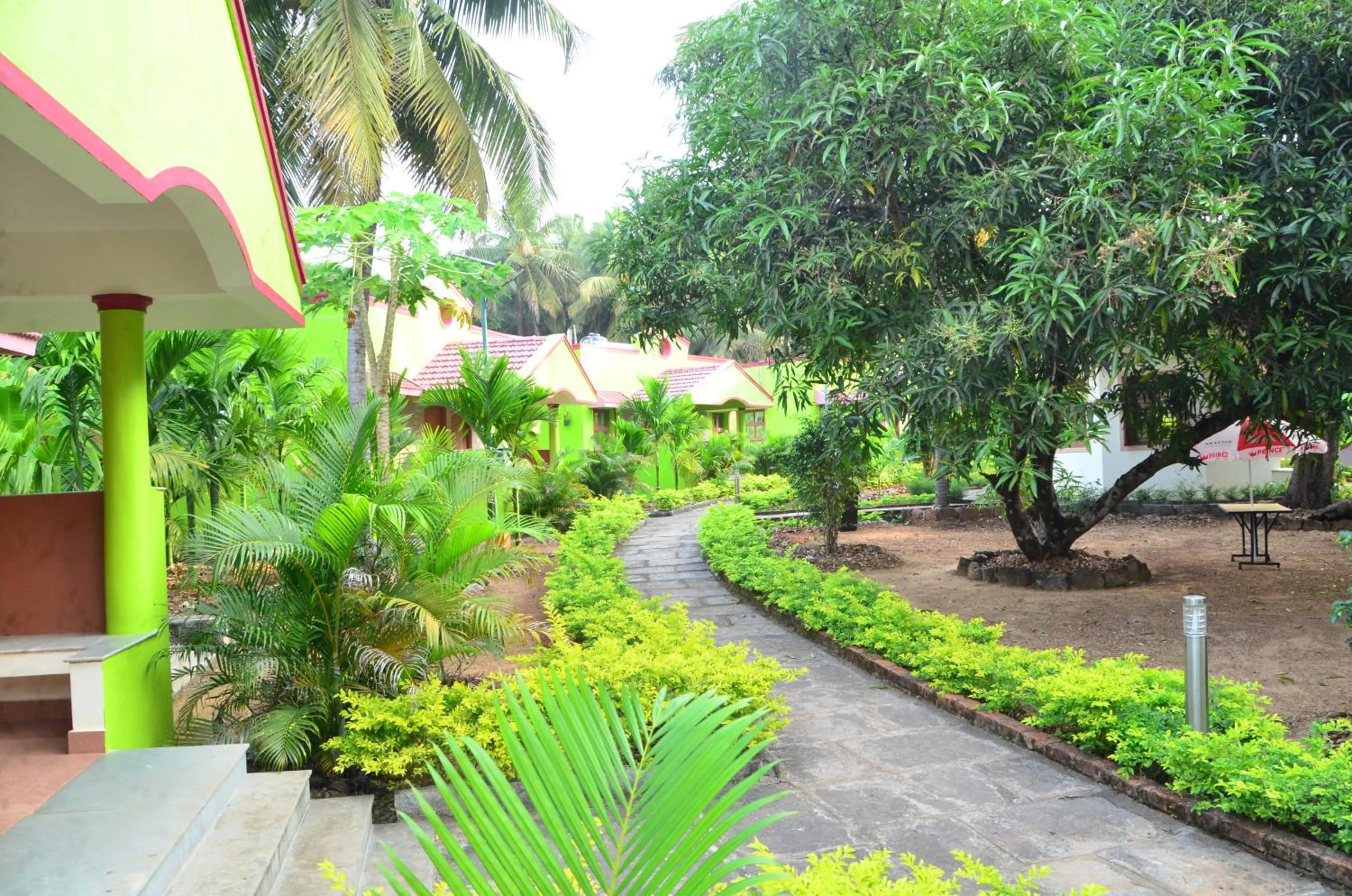 Property building in Sunny's Serenity Resort