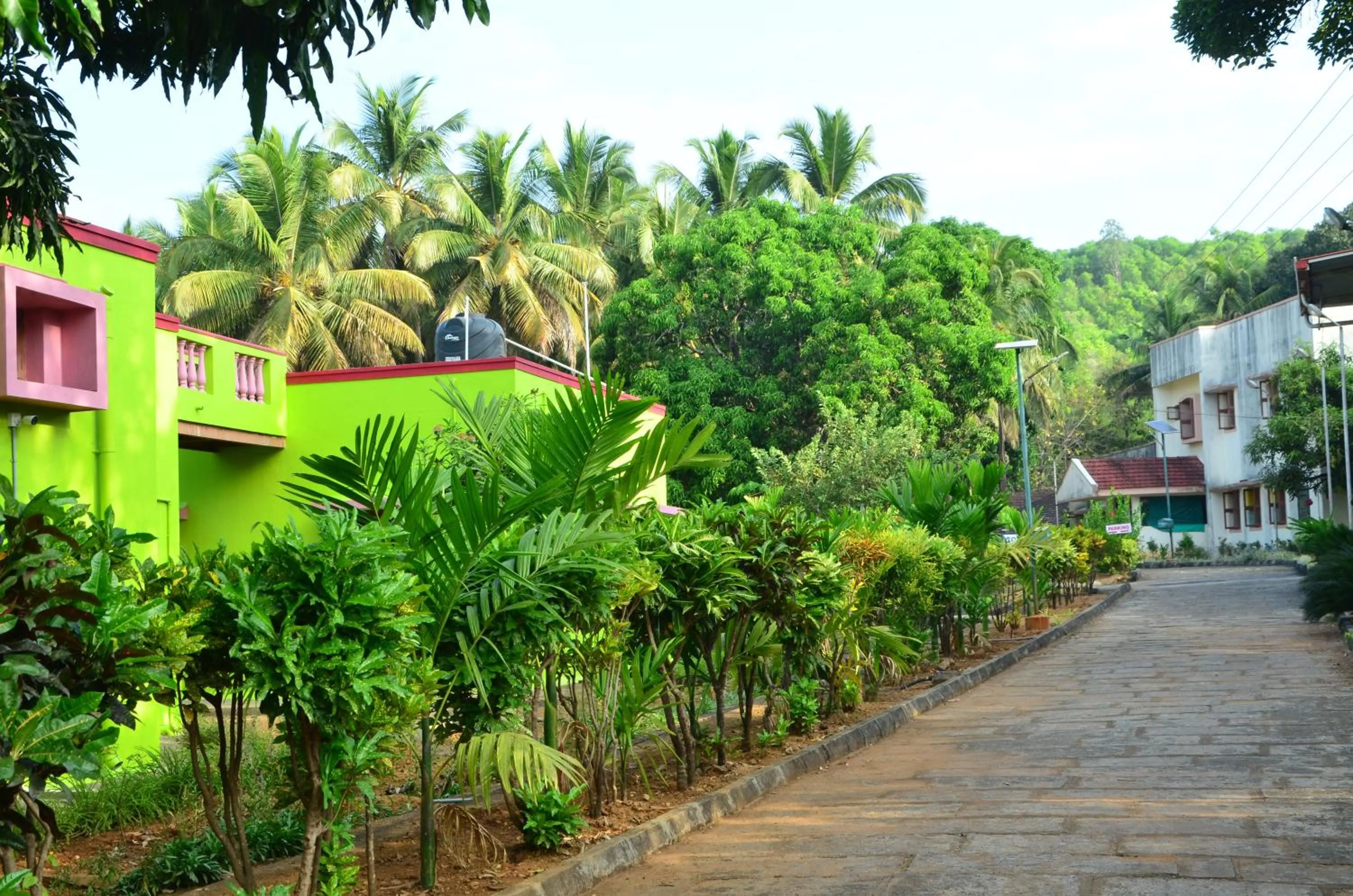Property building in Sunny's Serenity Resort