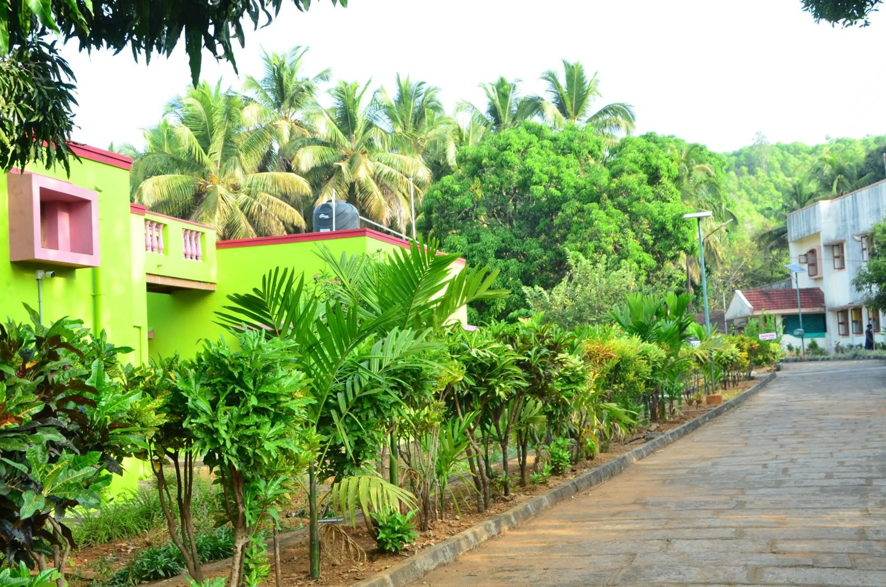 Property building in Sunny's Serenity Resort