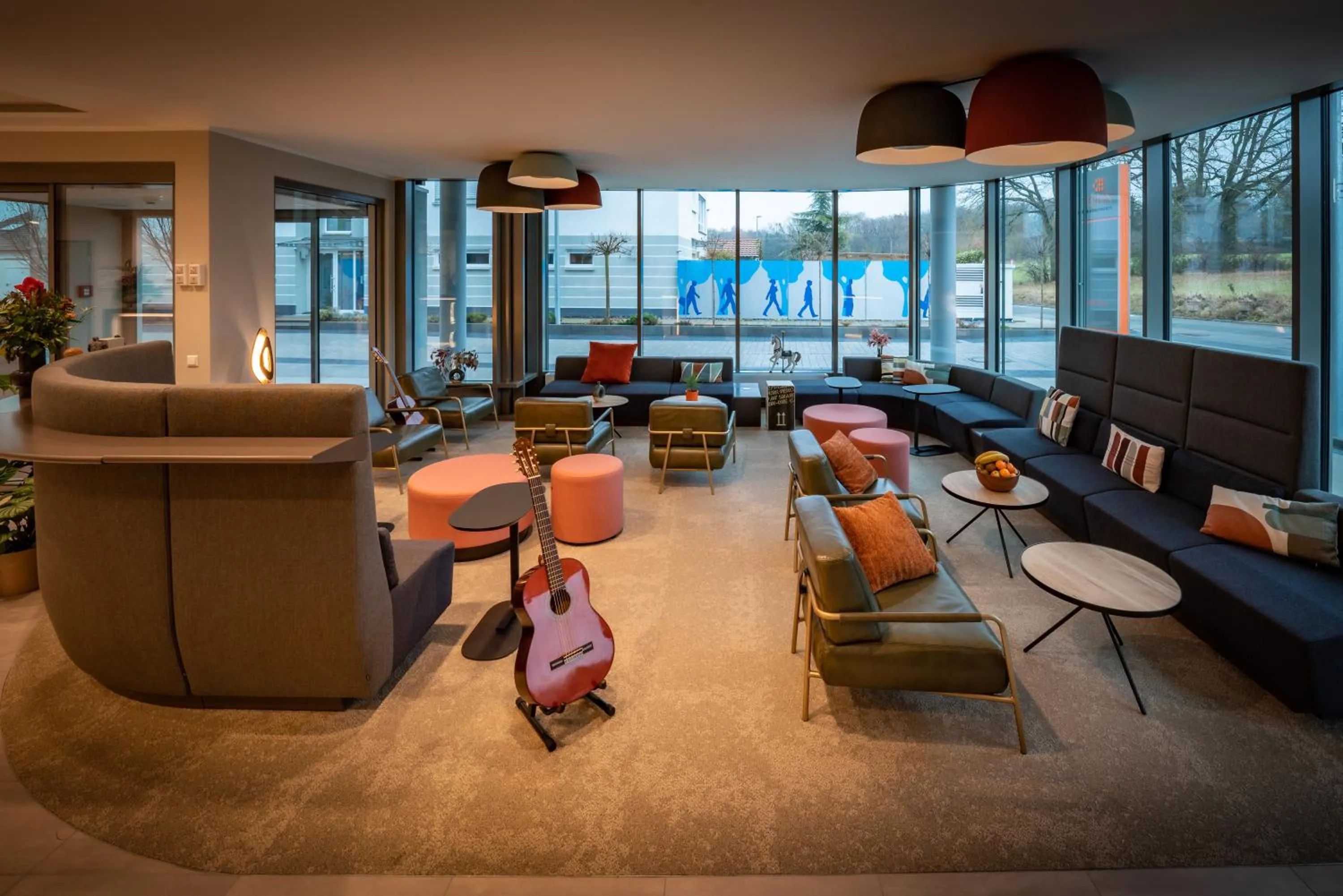 Lobby or reception in LOGINN Hotel Stuttgart Zuffenhausen