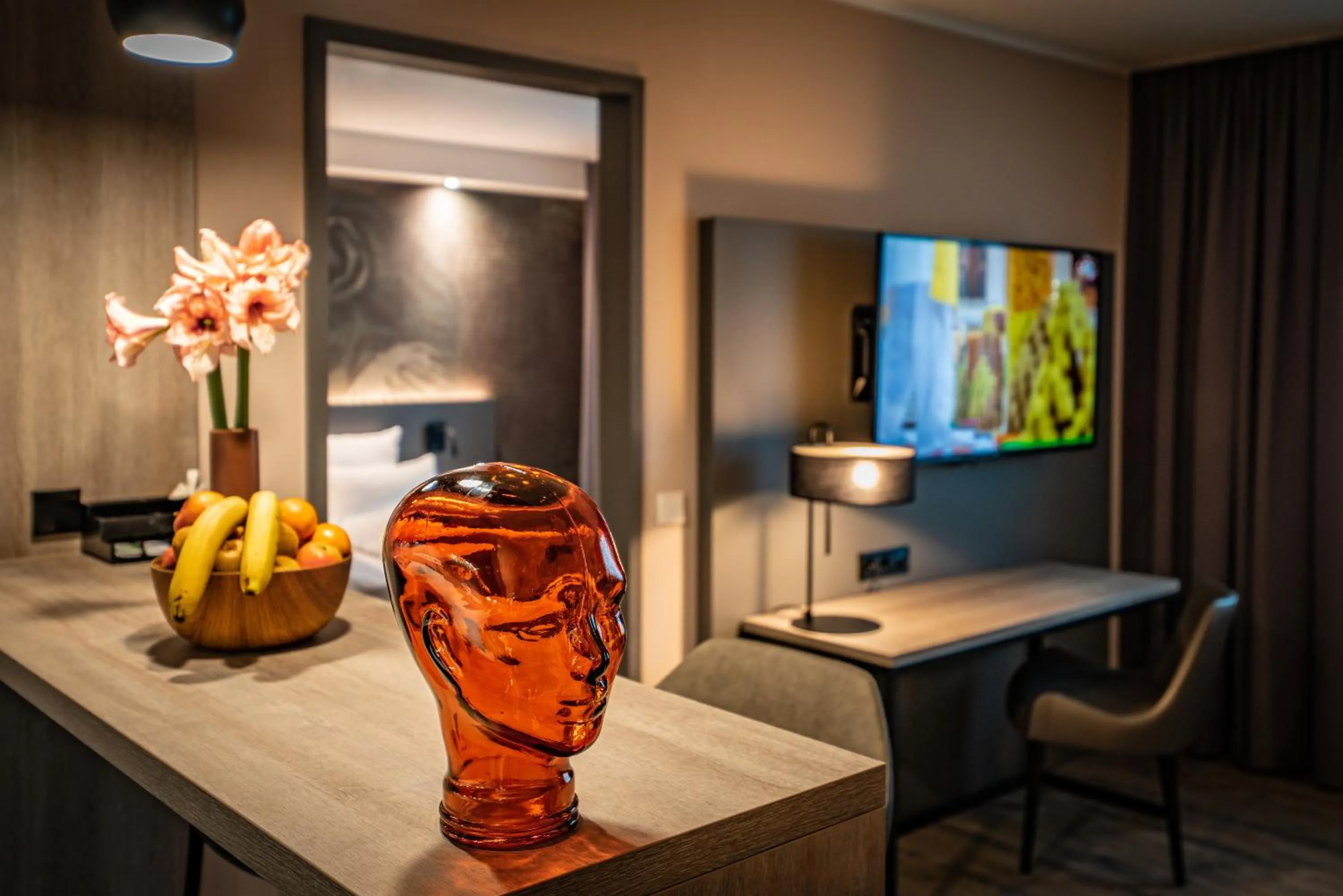 Photo of the whole room in LOGINN Hotel Stuttgart Zuffenhausen