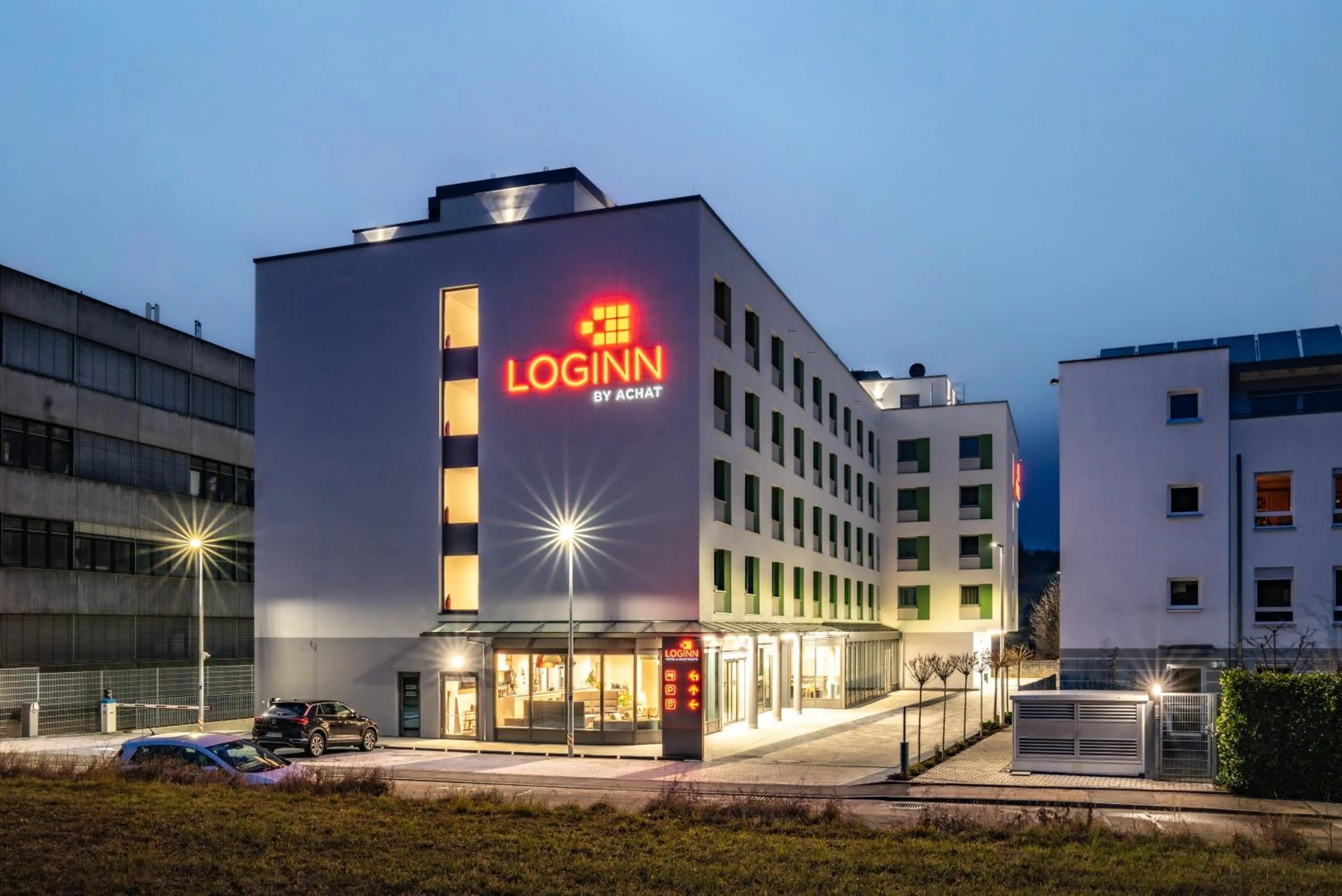 Property building in LOGINN Hotel Stuttgart Zuffenhausen
