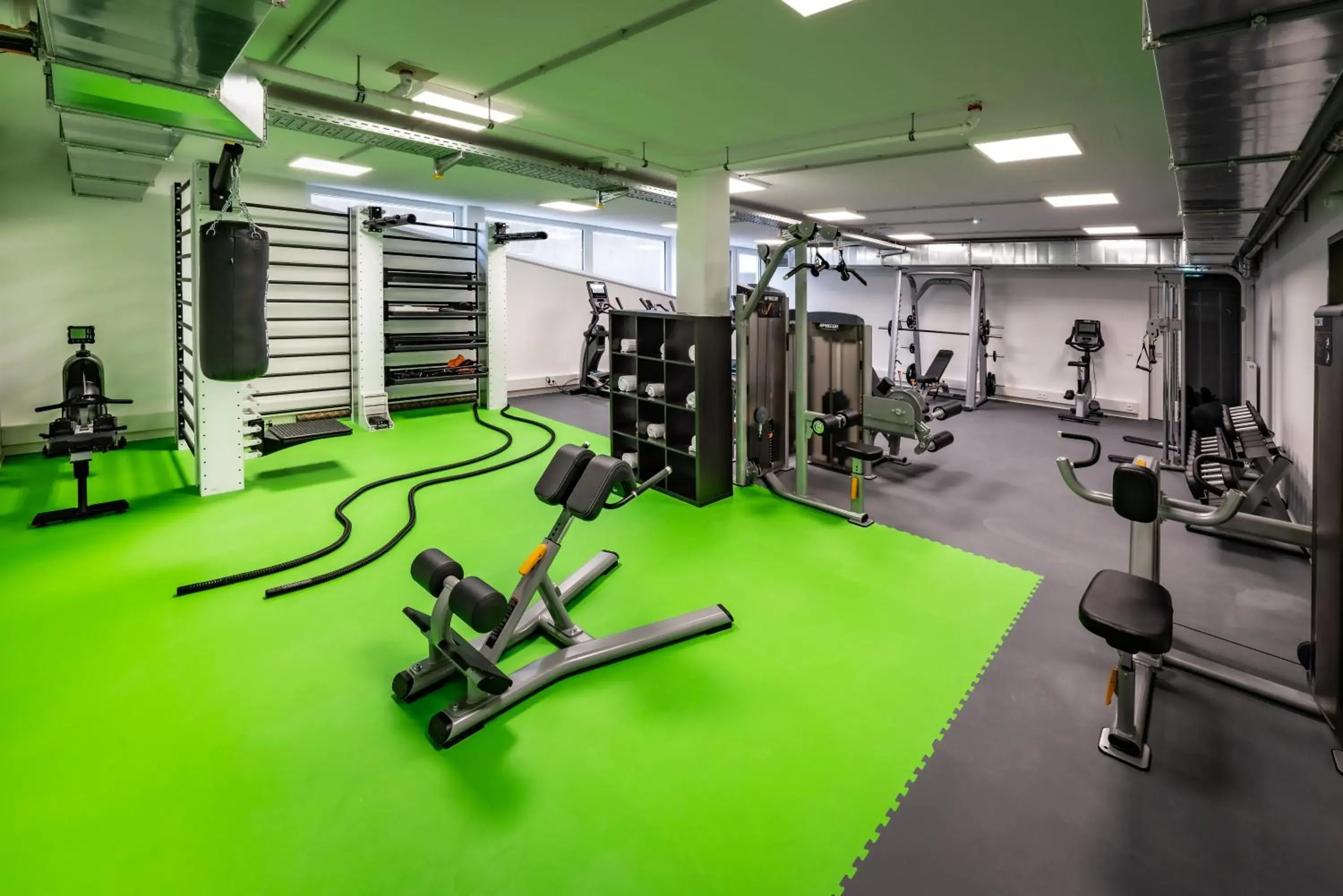 Fitness centre/facilities in LOGINN Hotel Stuttgart Zuffenhausen Fitness centre/facilities in LOGINN Hotel Stuttgart Zuffenhausen